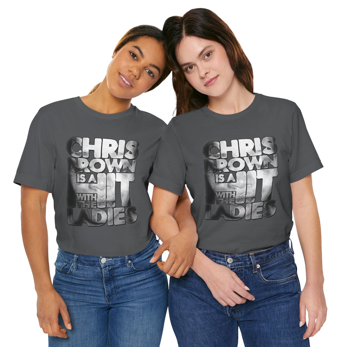 DK136: Hit With The Ladies (Chris Brown Edition) - Unisex S/S T-Shirt