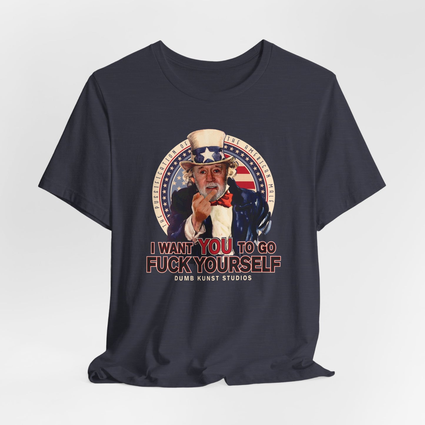 DK23: The Pussification of the American Male - Unisex S/S T-Shirt