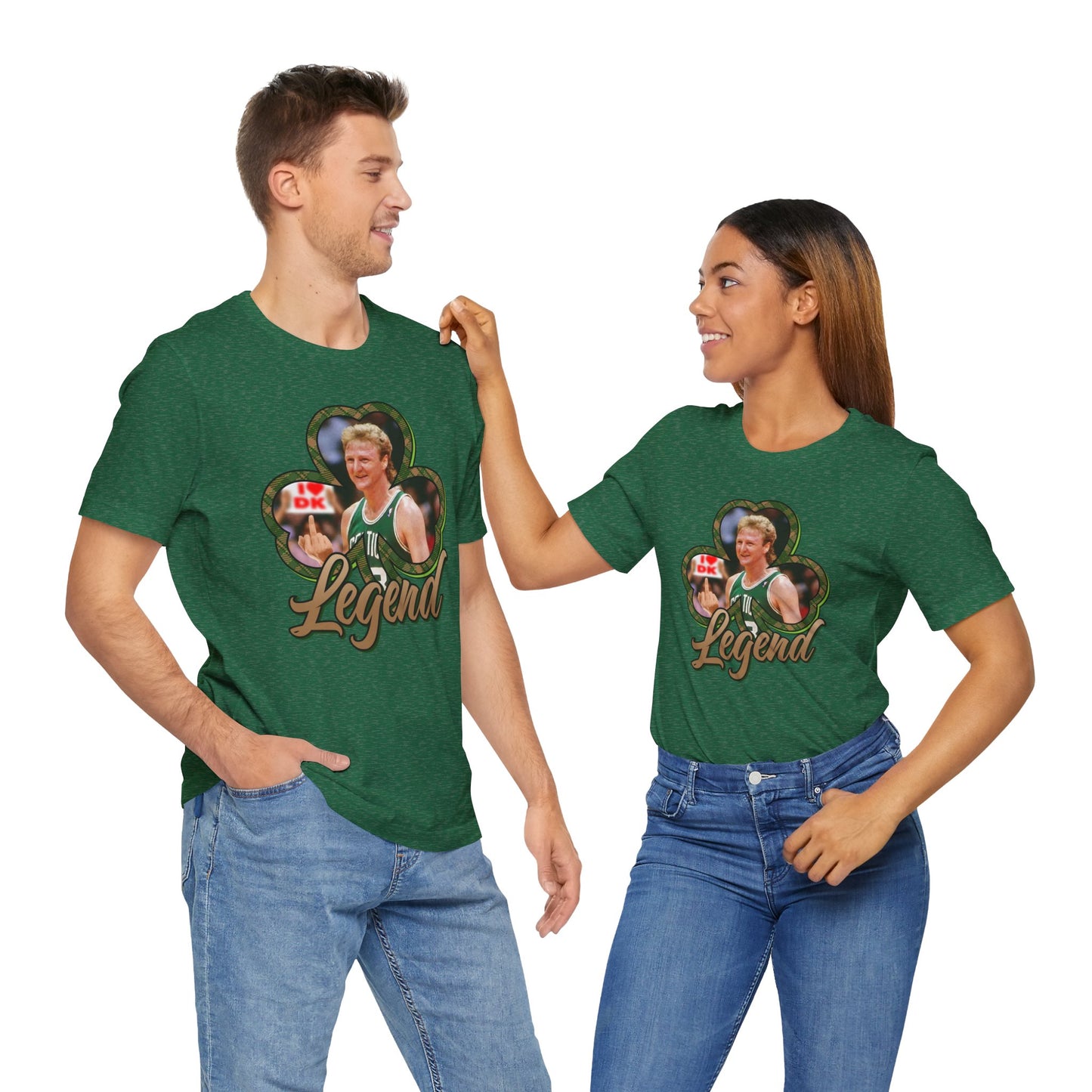 DK33: Give 'em the Bird (Larry Edition) - Unisex S/S T-Shirt