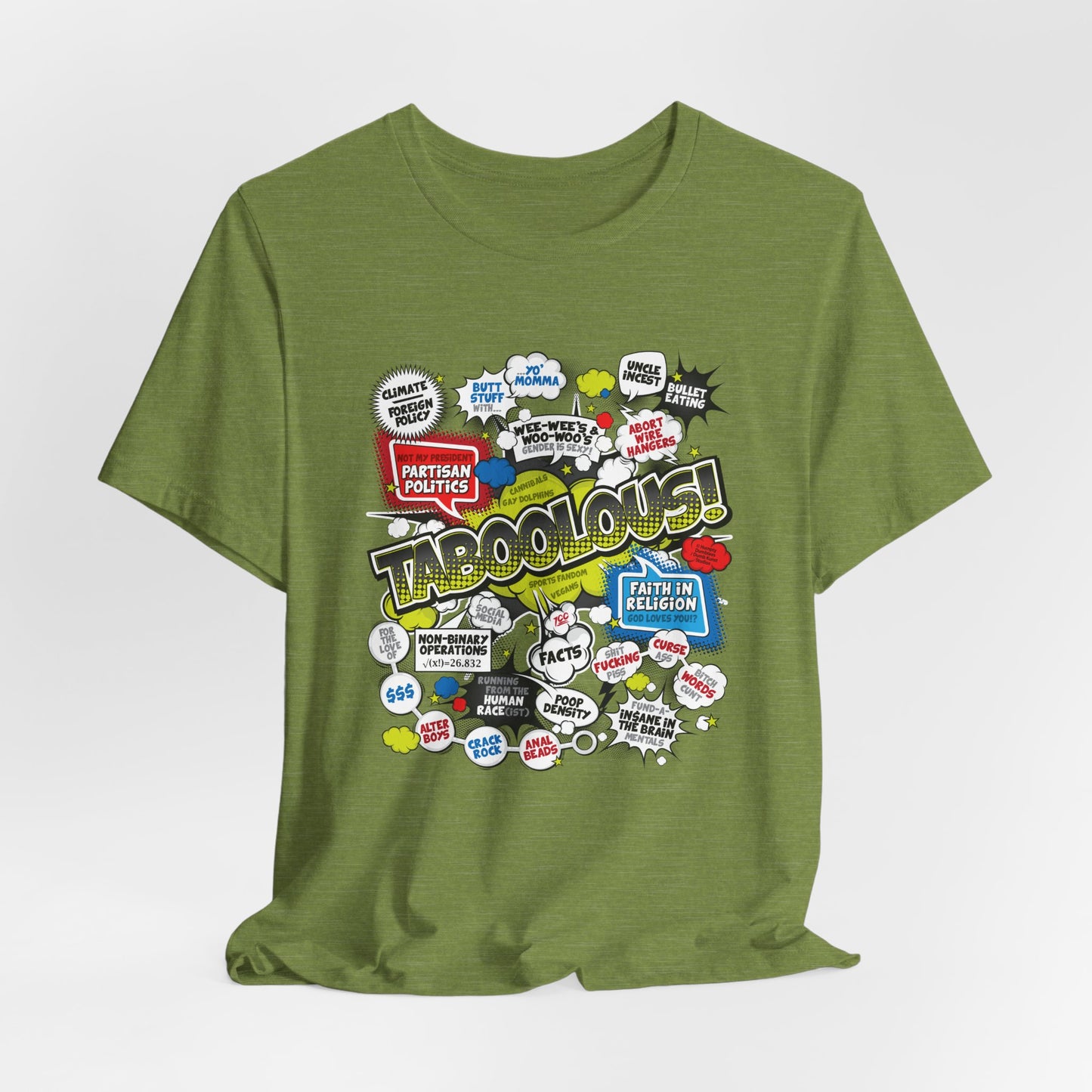 DK187: Taboolous! - Unisex S/S T-Shirt