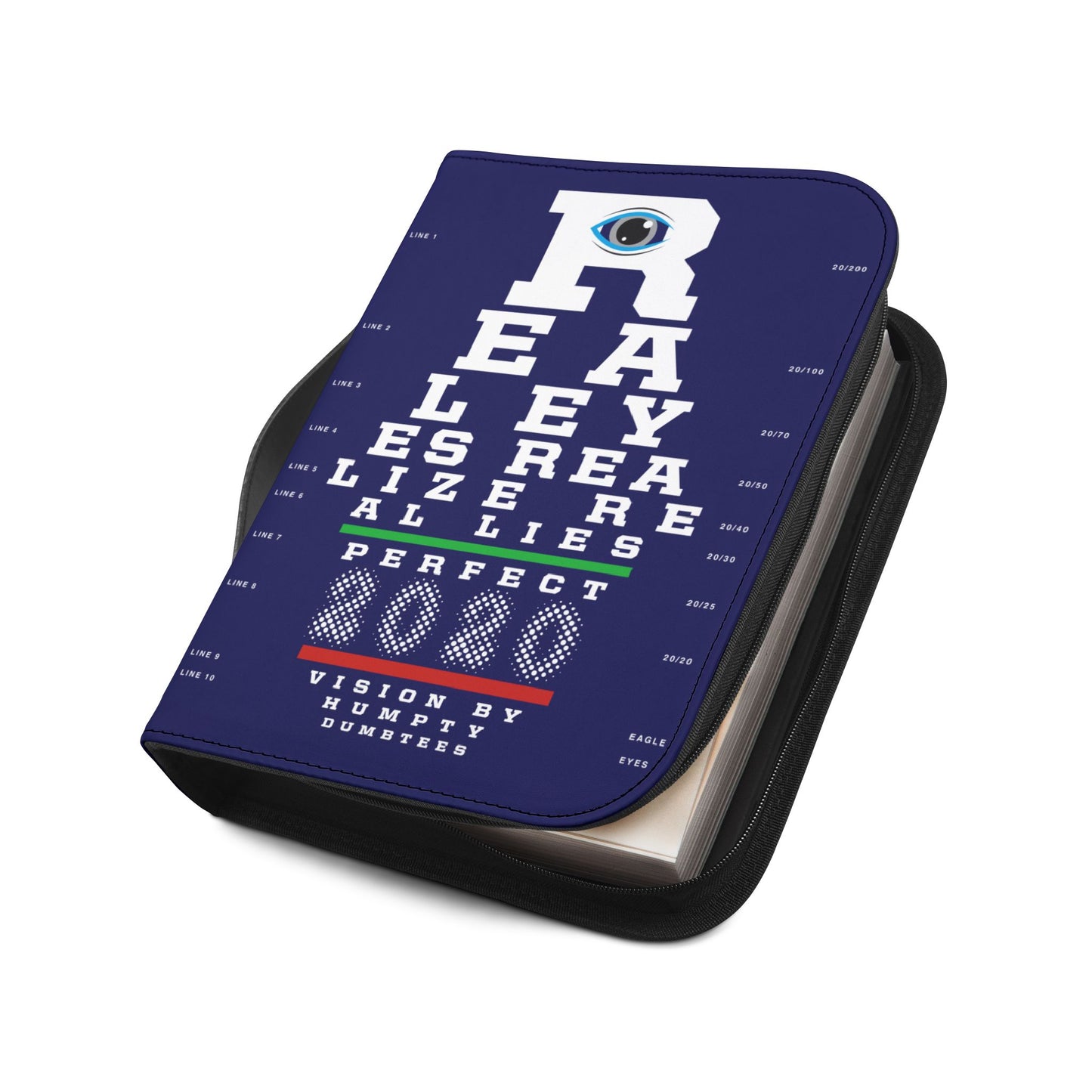 DK109: Real Eyes Realize Real Lies - Bible Cover