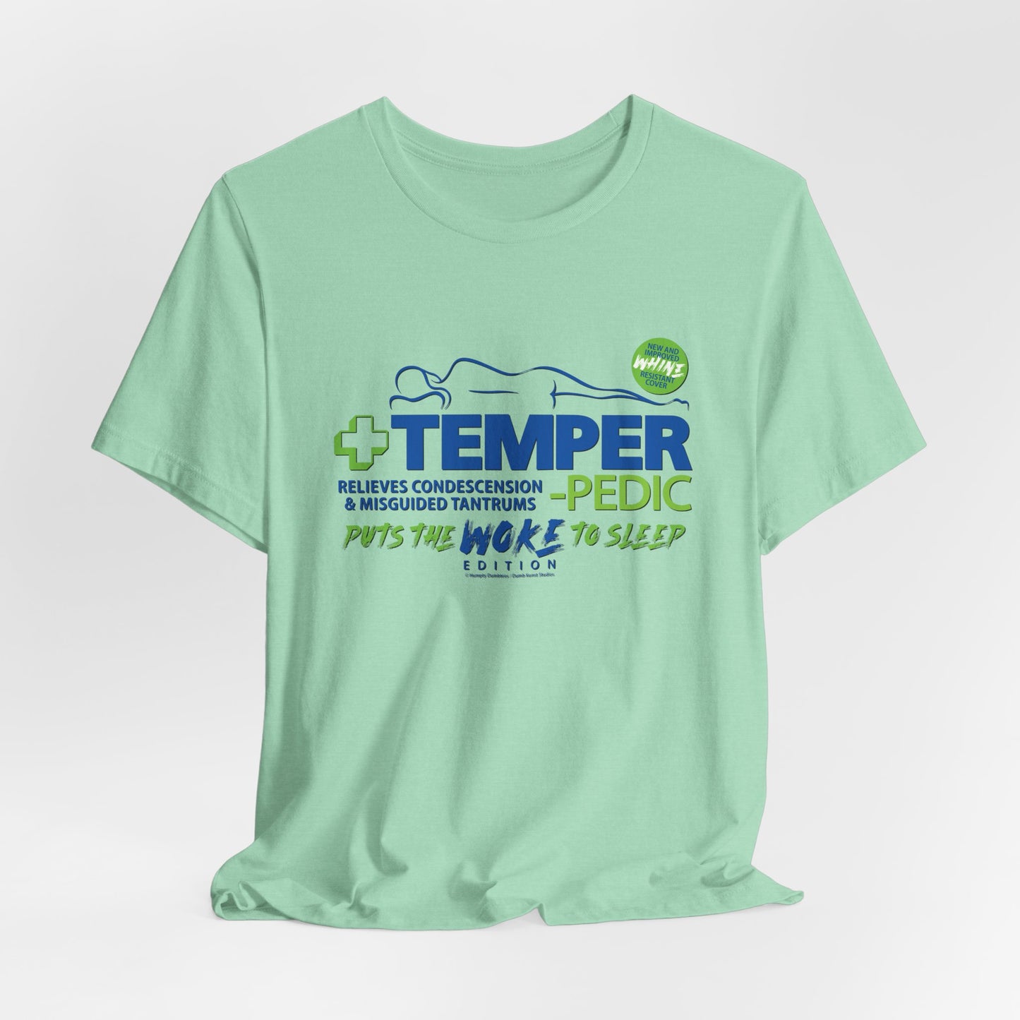 DK185: Temper-pedic - Unisex S/S T-Shirt