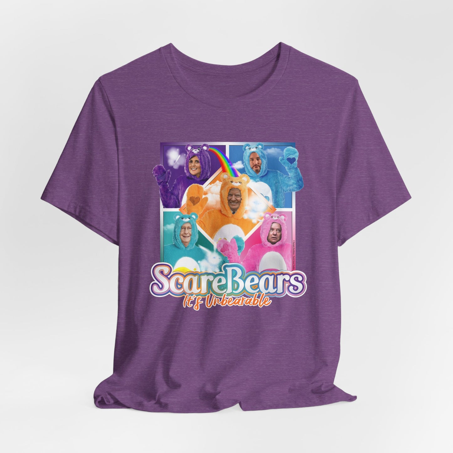 DK113: It's Unbearable (Scare Bears Edition) - Unisex S/S T-Shirt