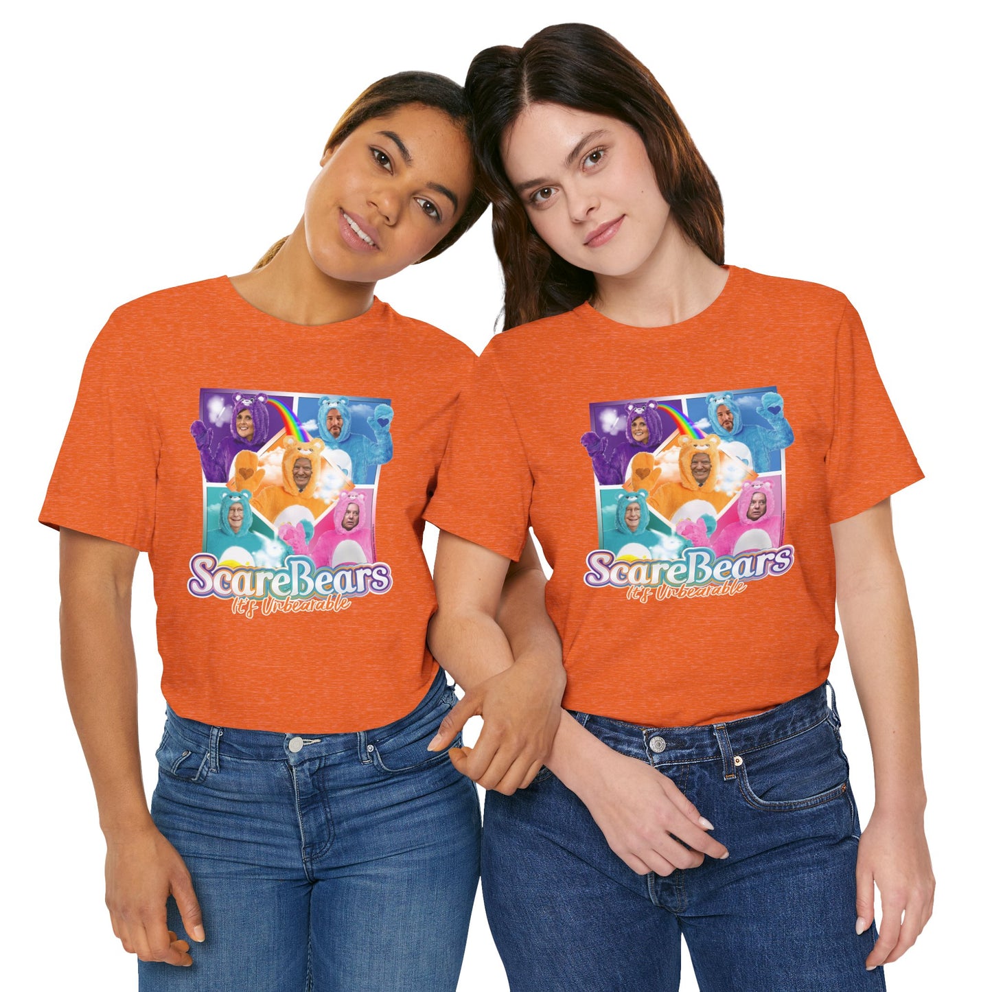 DK113: It's Unbearable (Scare Bears Edition) - Unisex S/S T-Shirt