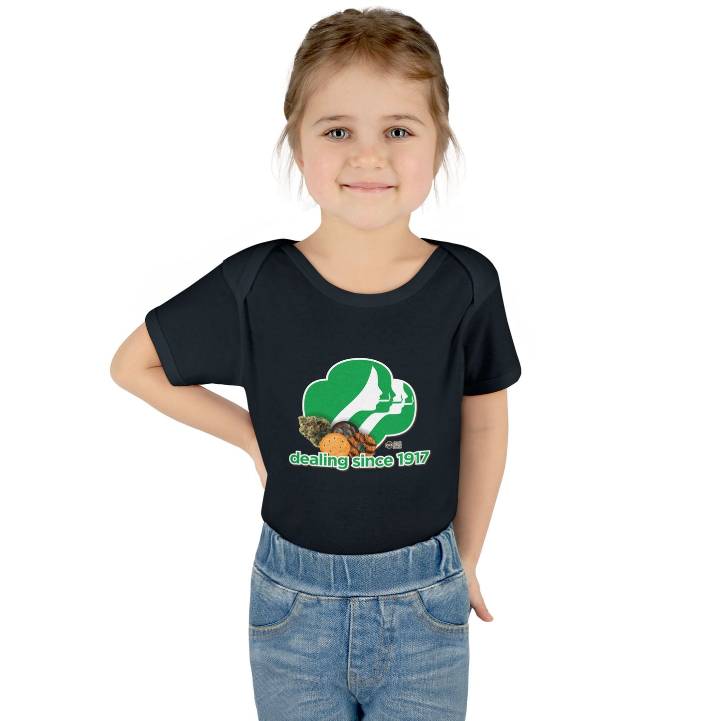 DK65: Cookie Dealer - Infant Sized Onsie