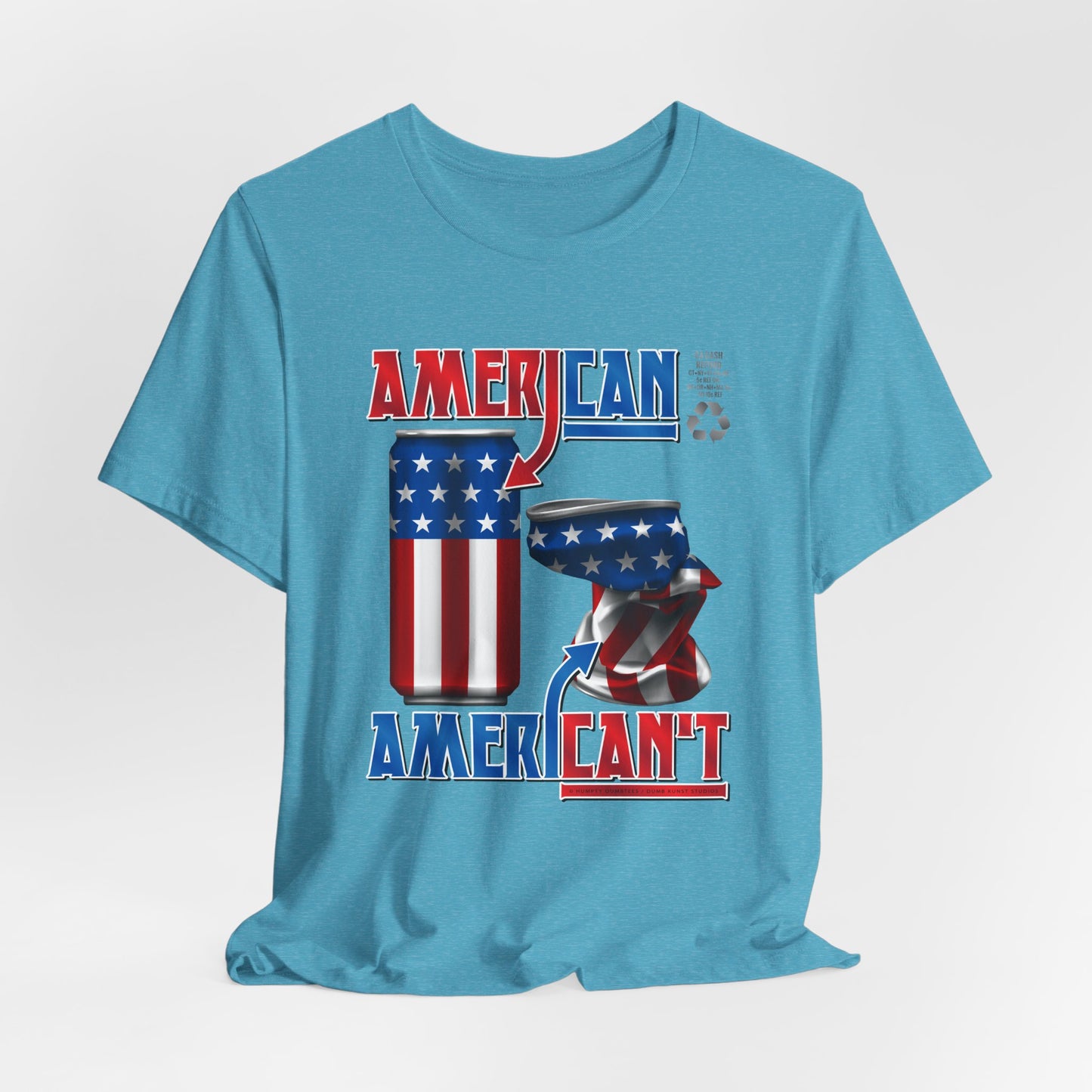 DK166: American't Recycling - Unisex S/S T-Shirt