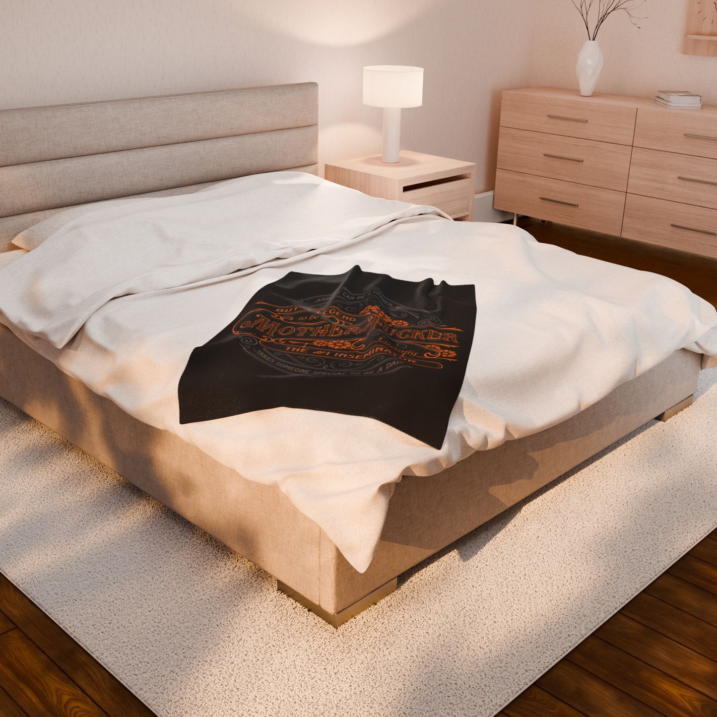 DK133: My Super Hero - Velveteen Plush Blanket