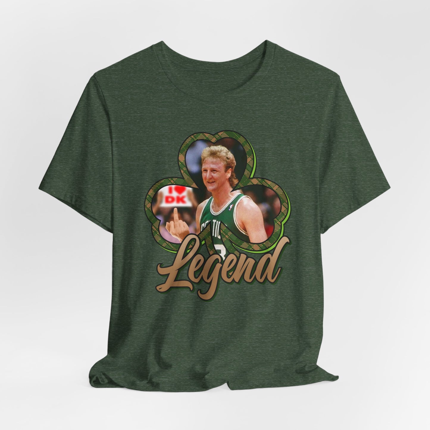 DK33: Give 'em the Bird (Larry Edition) - Unisex S/S T-Shirt