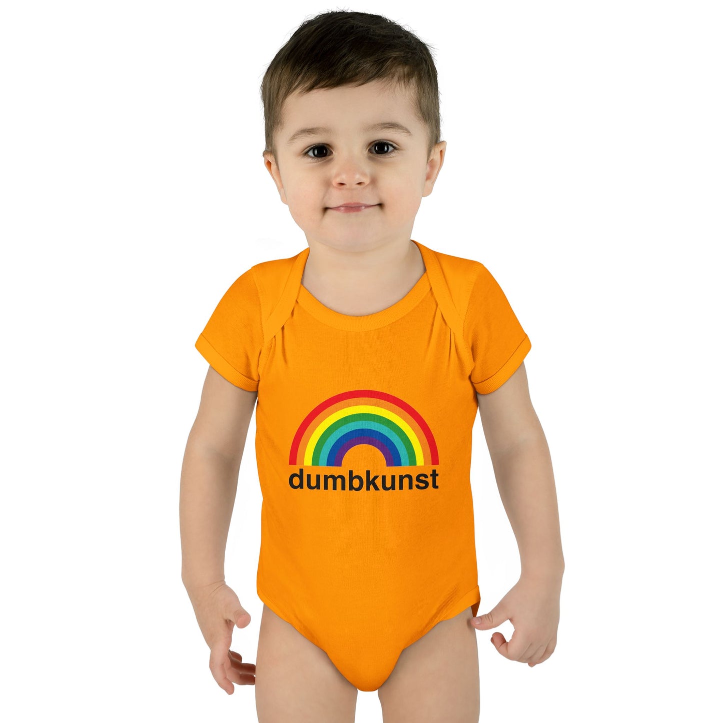 DK16: Dumb Kunst Under The Rainbow - Infant Sized Onsie