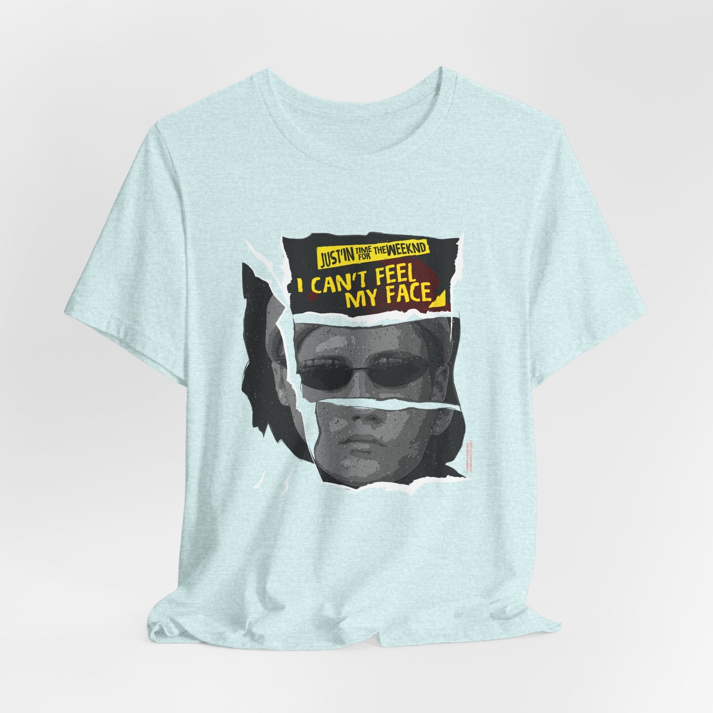 DK202: Can't Feel My Face - Unisex S/S T-Shirt