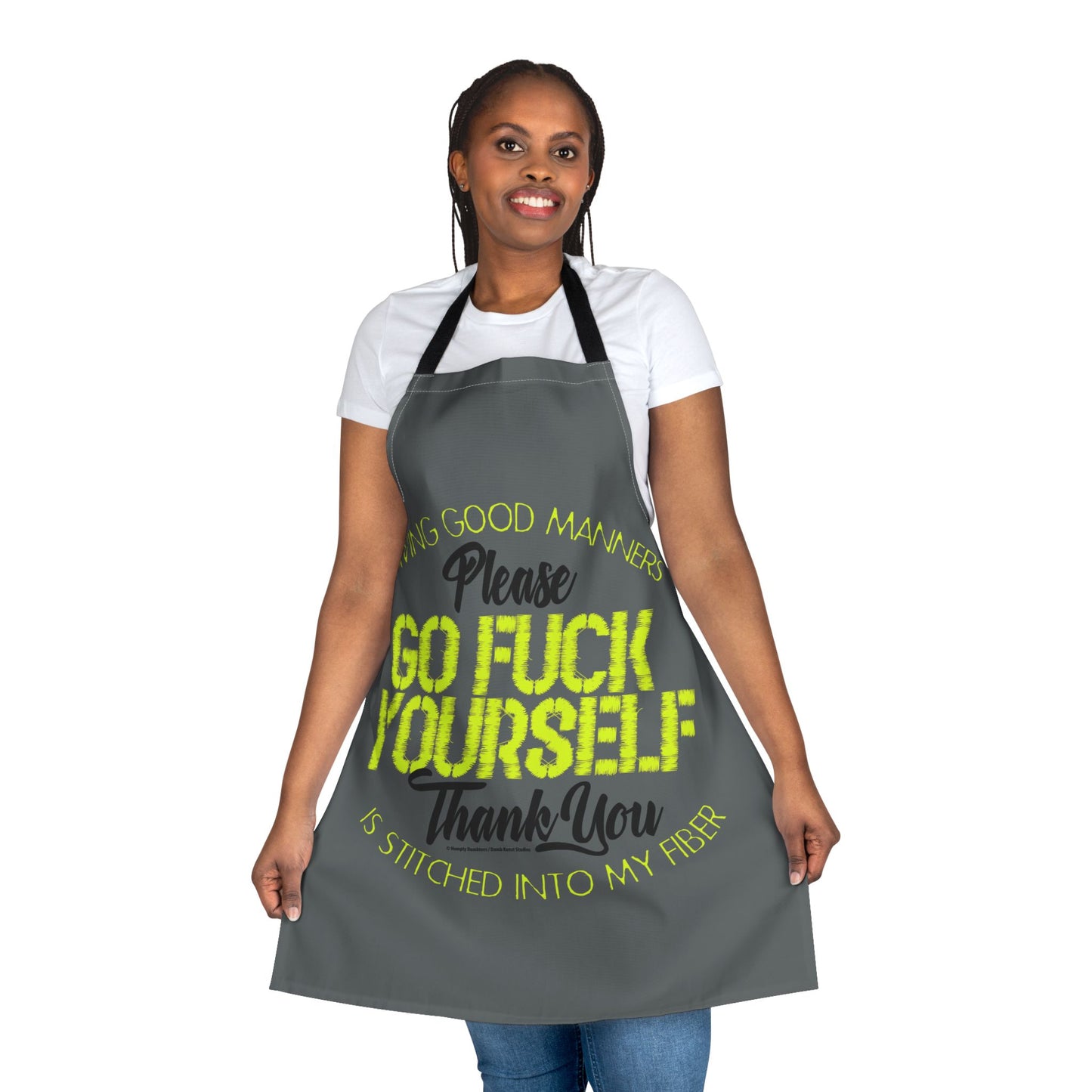 DK90: Please & Thank You (Go Fuck Yourself) - Twill Kitchen Apron