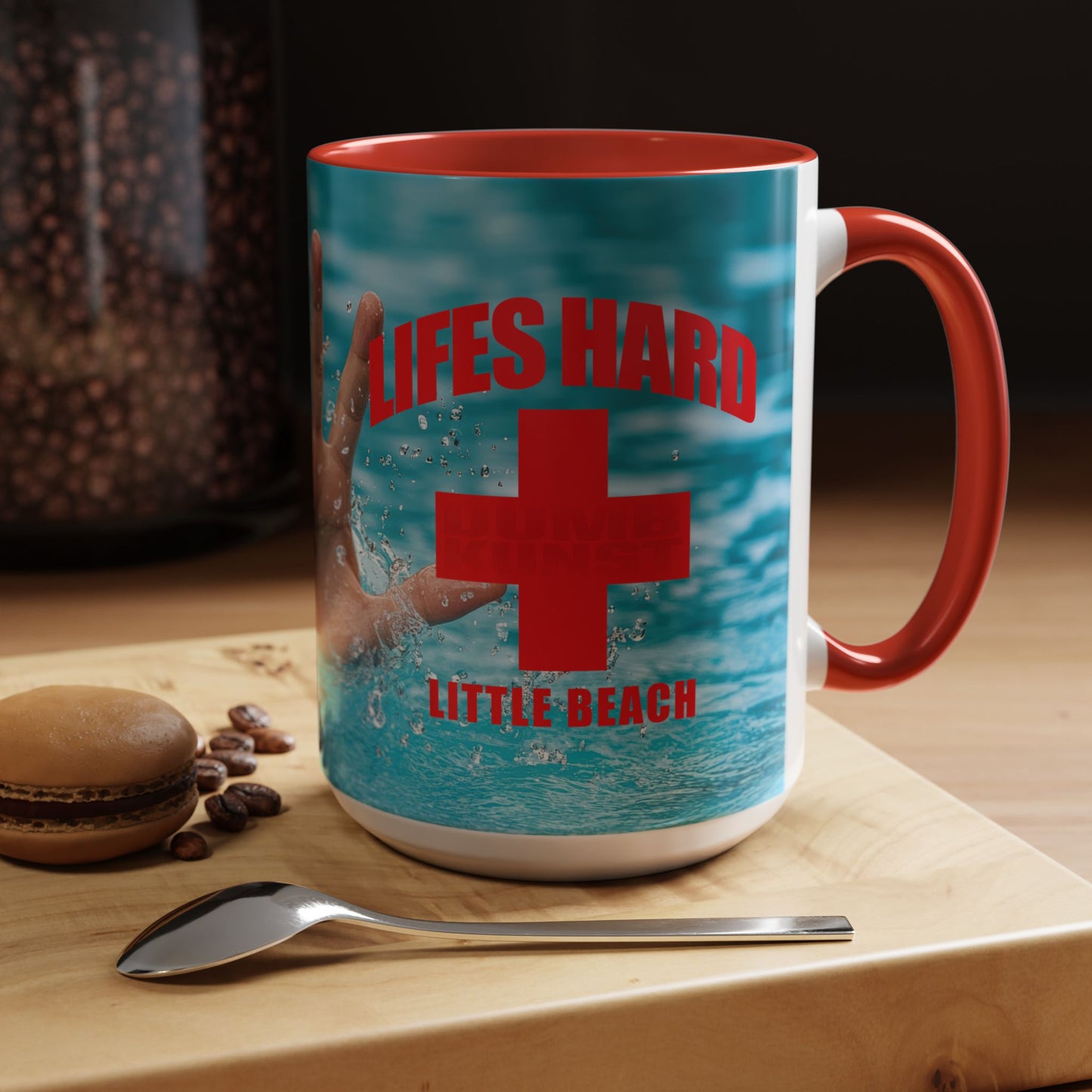 DK42: LIFESHARD - Little Beach - Ceramic Coffee Mugs