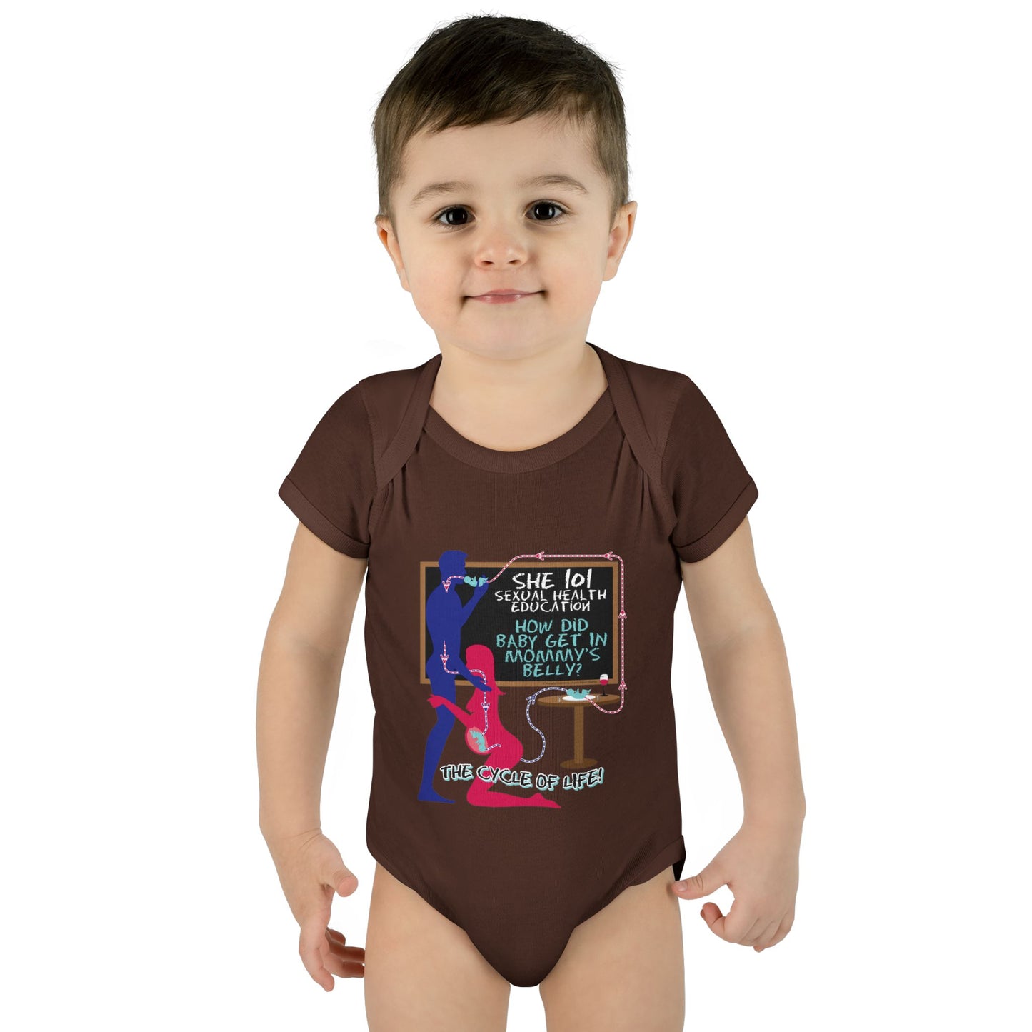 DK184: Baby In The Belly - Infant Sized Onsie