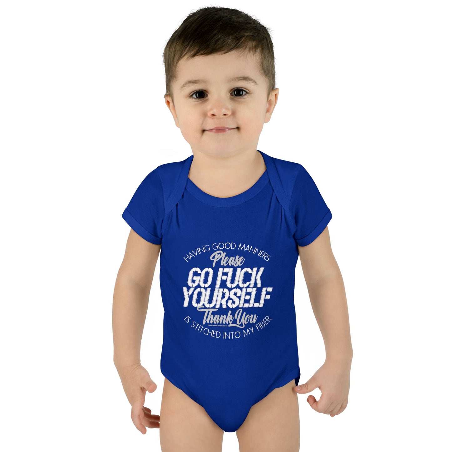 DK90: Please & Thank You (Go Fuck Yourself) - Infant Sized Onsie