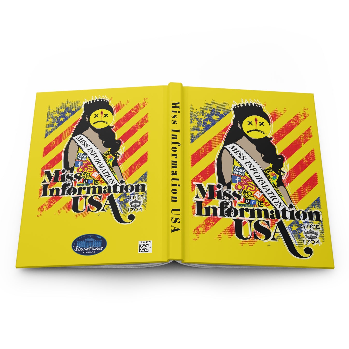 DK60: Miss Information USA - Hardcover Writing Journal