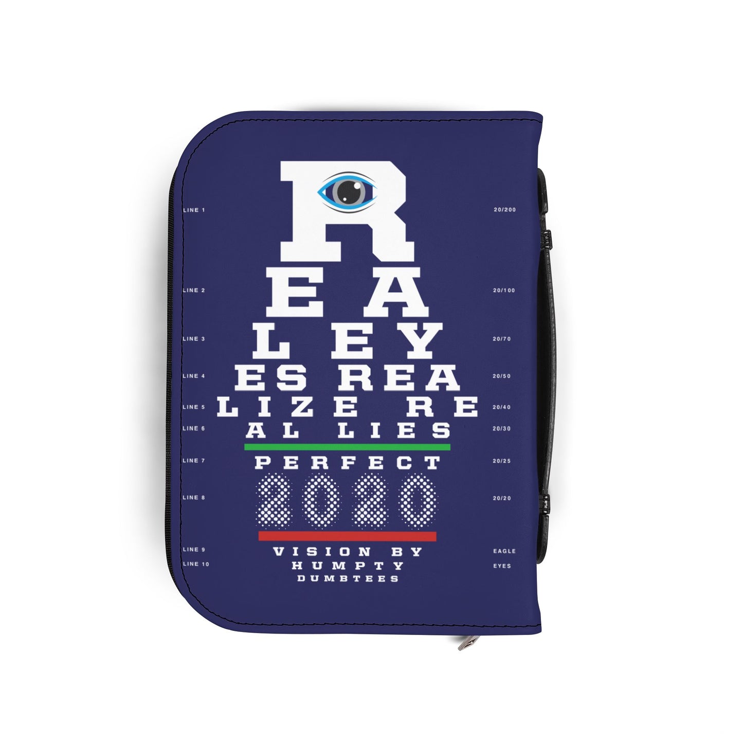 DK109: Real Eyes Realize Real Lies - Bible Cover