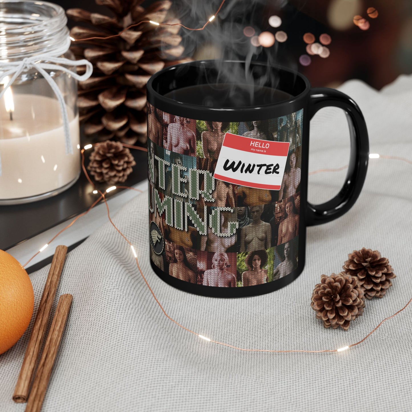 DK193: Winter Is Cuming - Ceramic Coffee Mugs