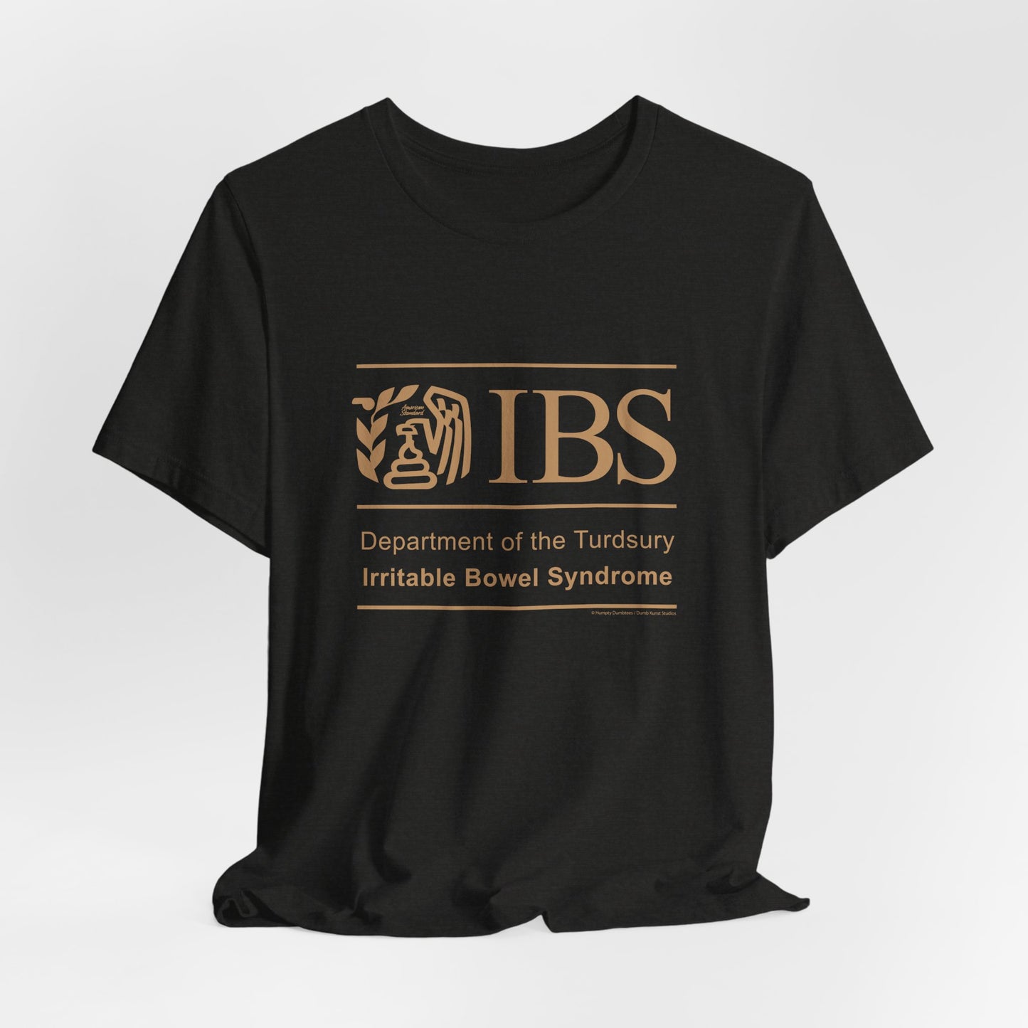 DK71: Dept. of Turdsury's IBS - Unisex S/S T-Shirt