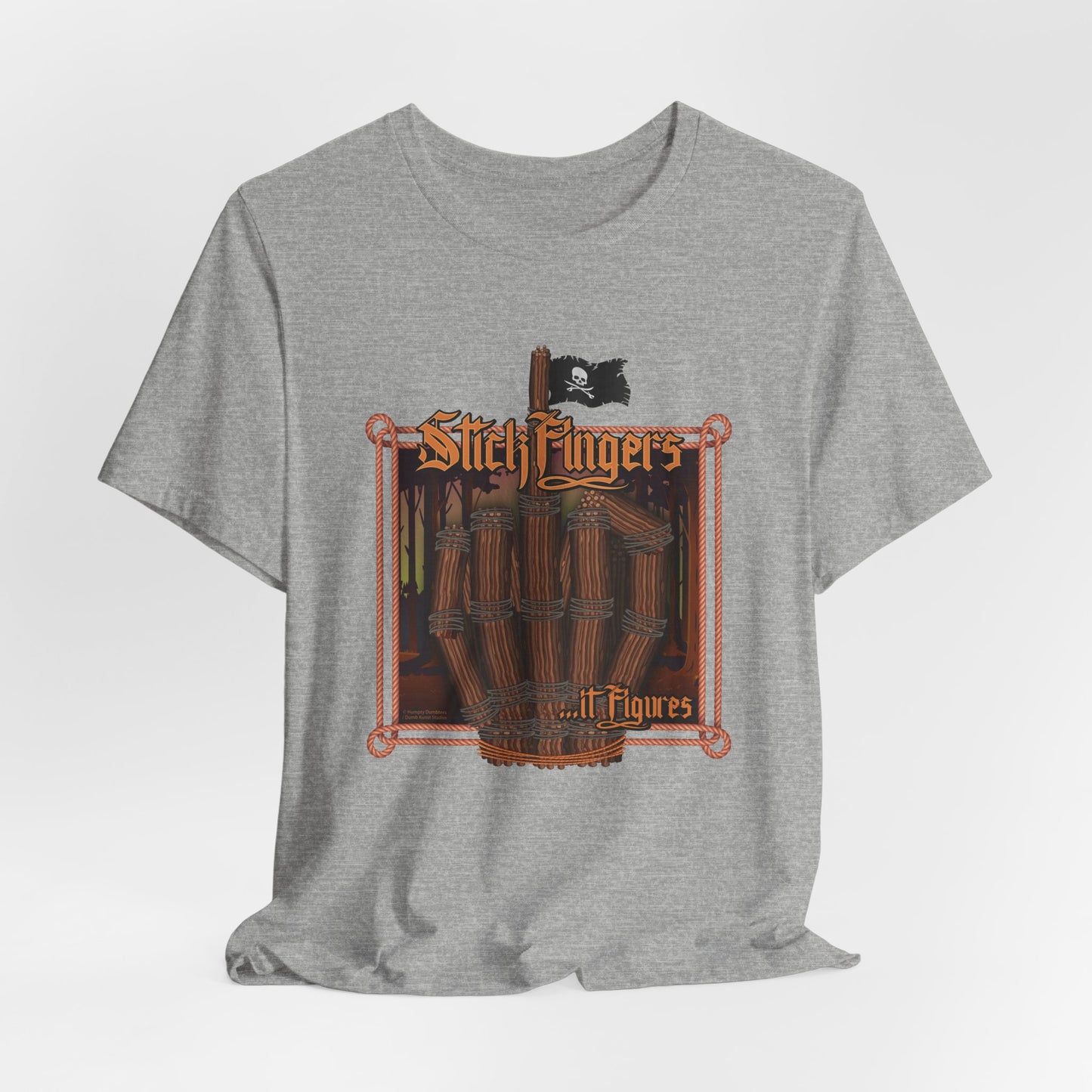 DK218: It Stick Figures - Unisex S/S T-Shirt