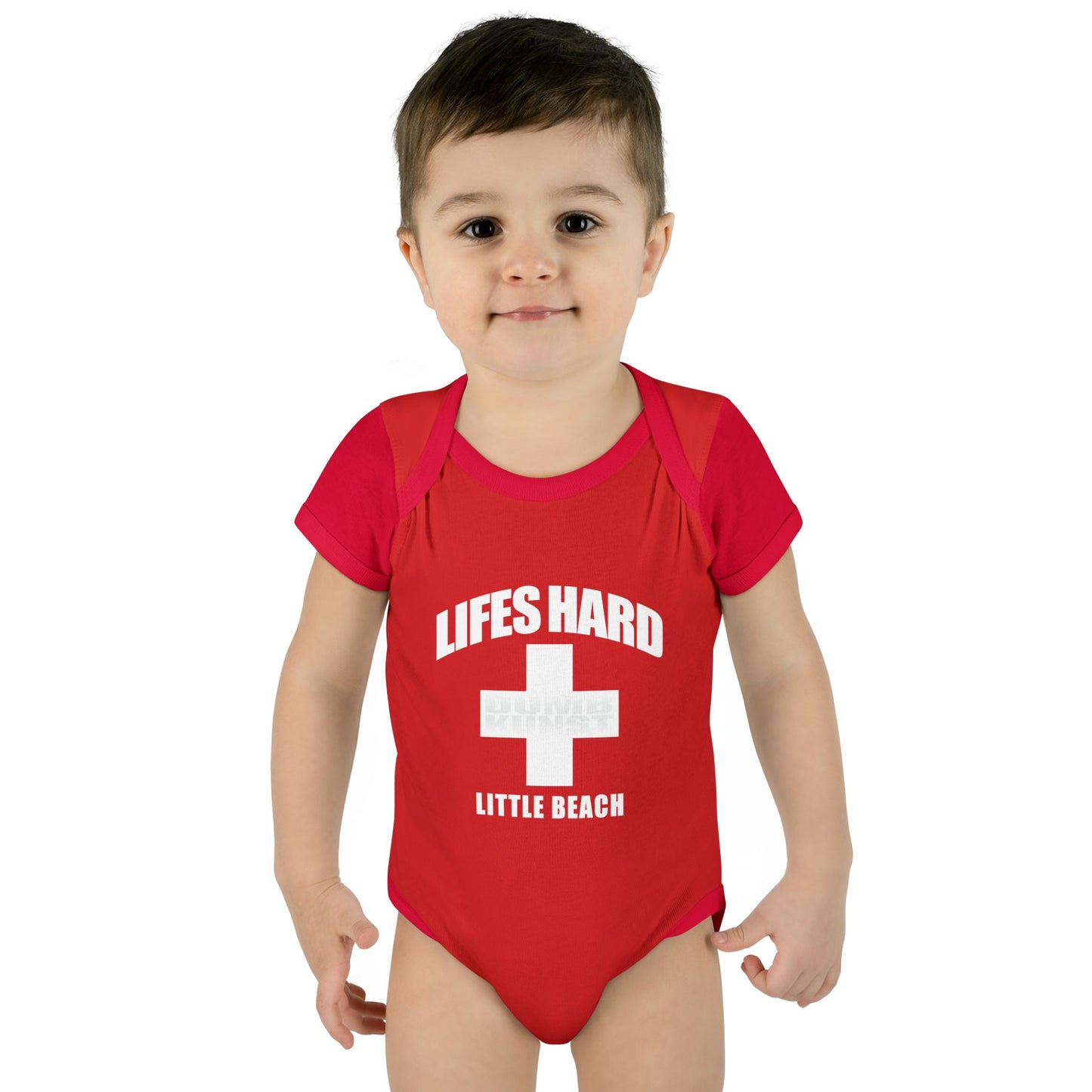 DK42: LIFESHARD - Little Beach - Infant Sized Onsie