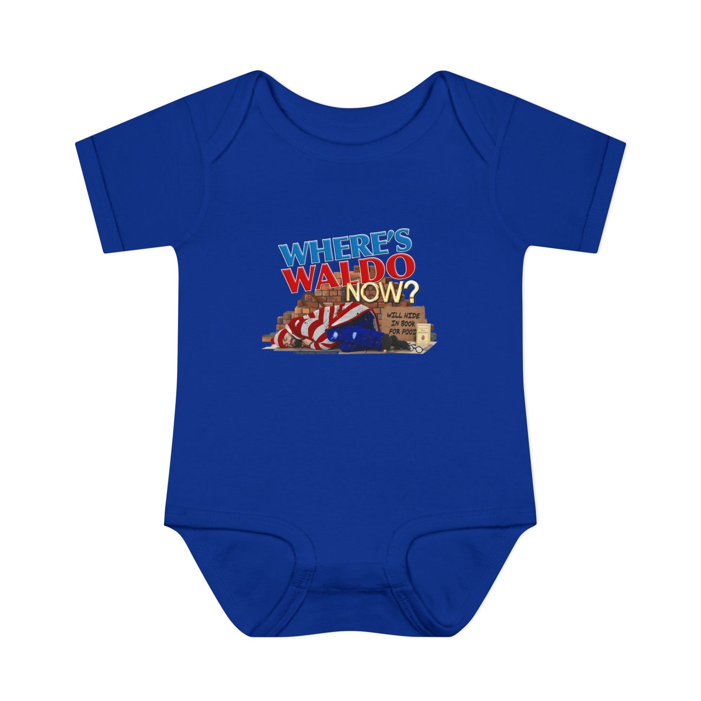 DK89: Where's Waldo Now? - Infant Sized Onsie