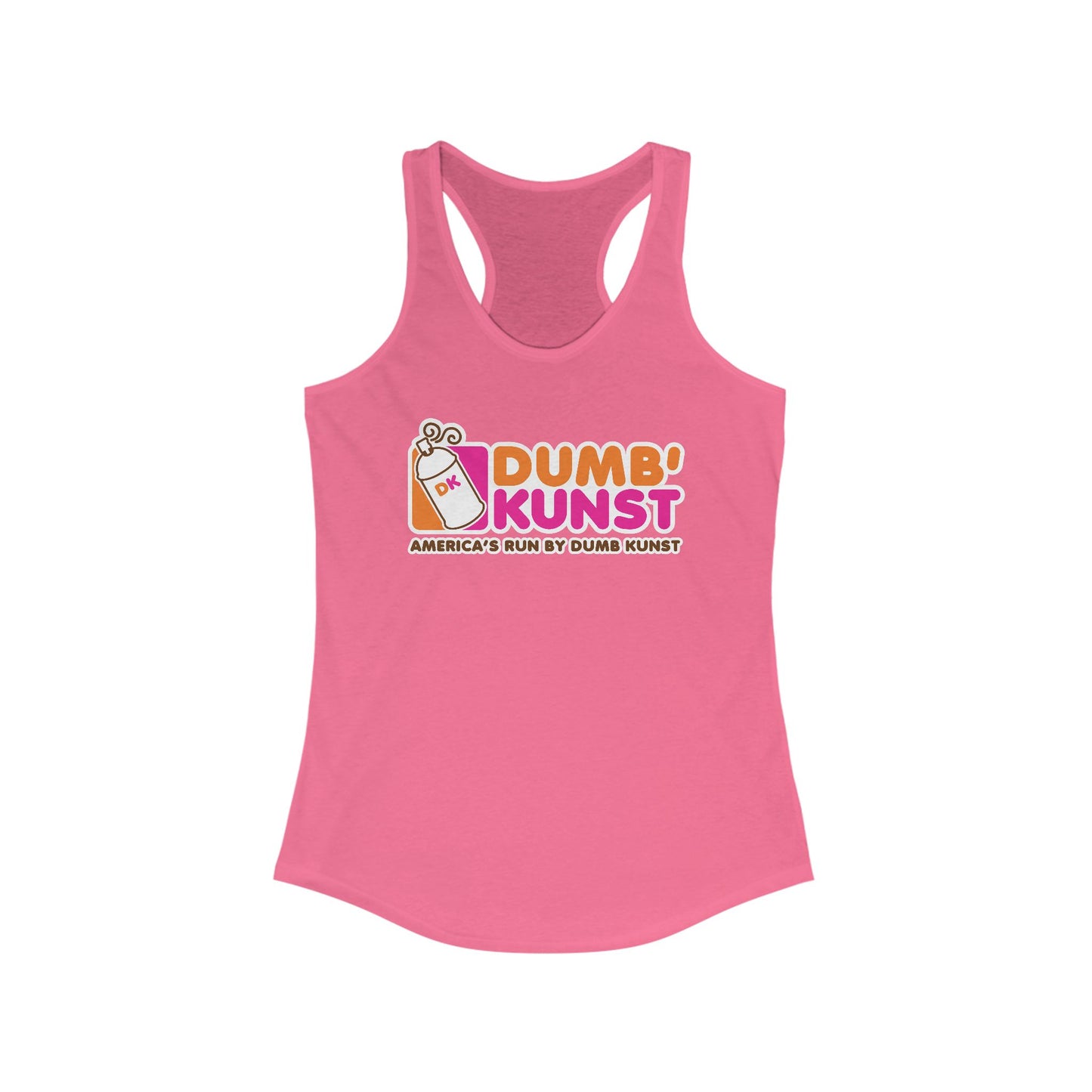 DK11: America's Run By Dumb Kunst - Ladies Racerback Tank
