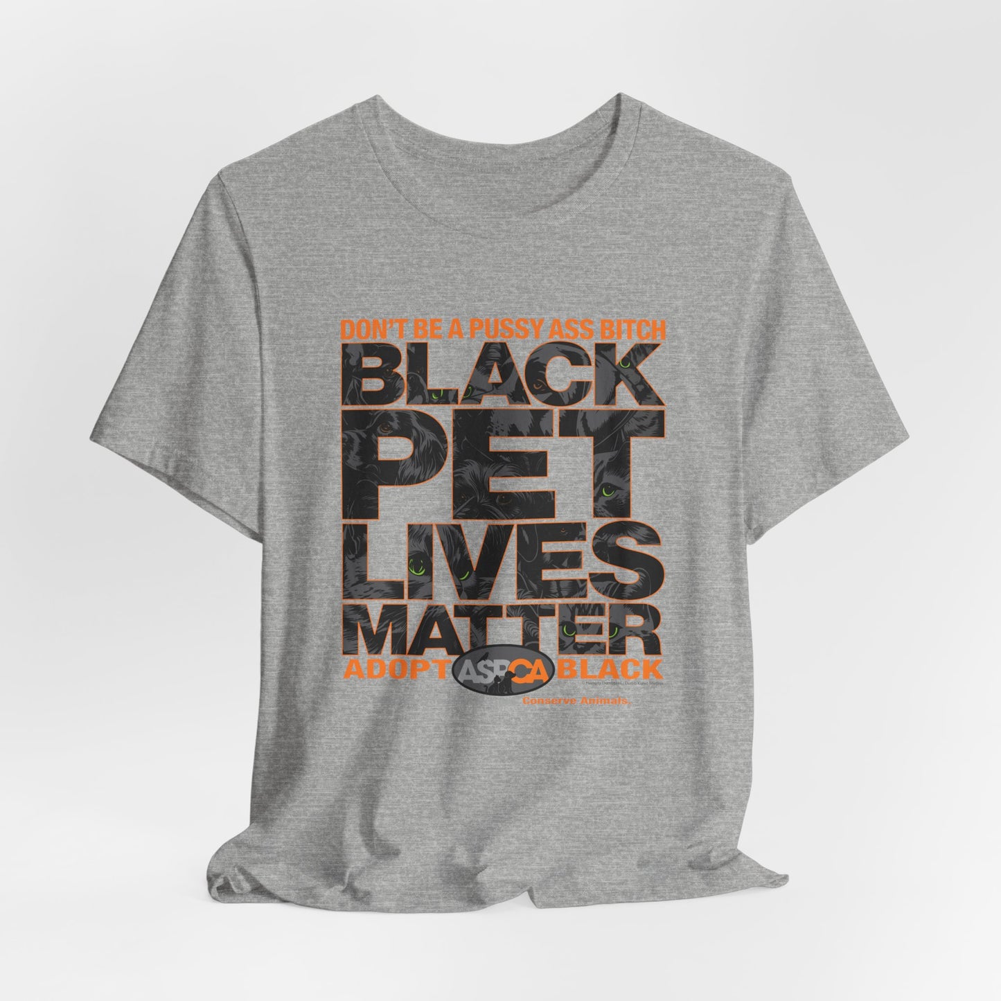 DK219: ASPCA (Black Pet Edition) - Unisex S/S T-Shirt
