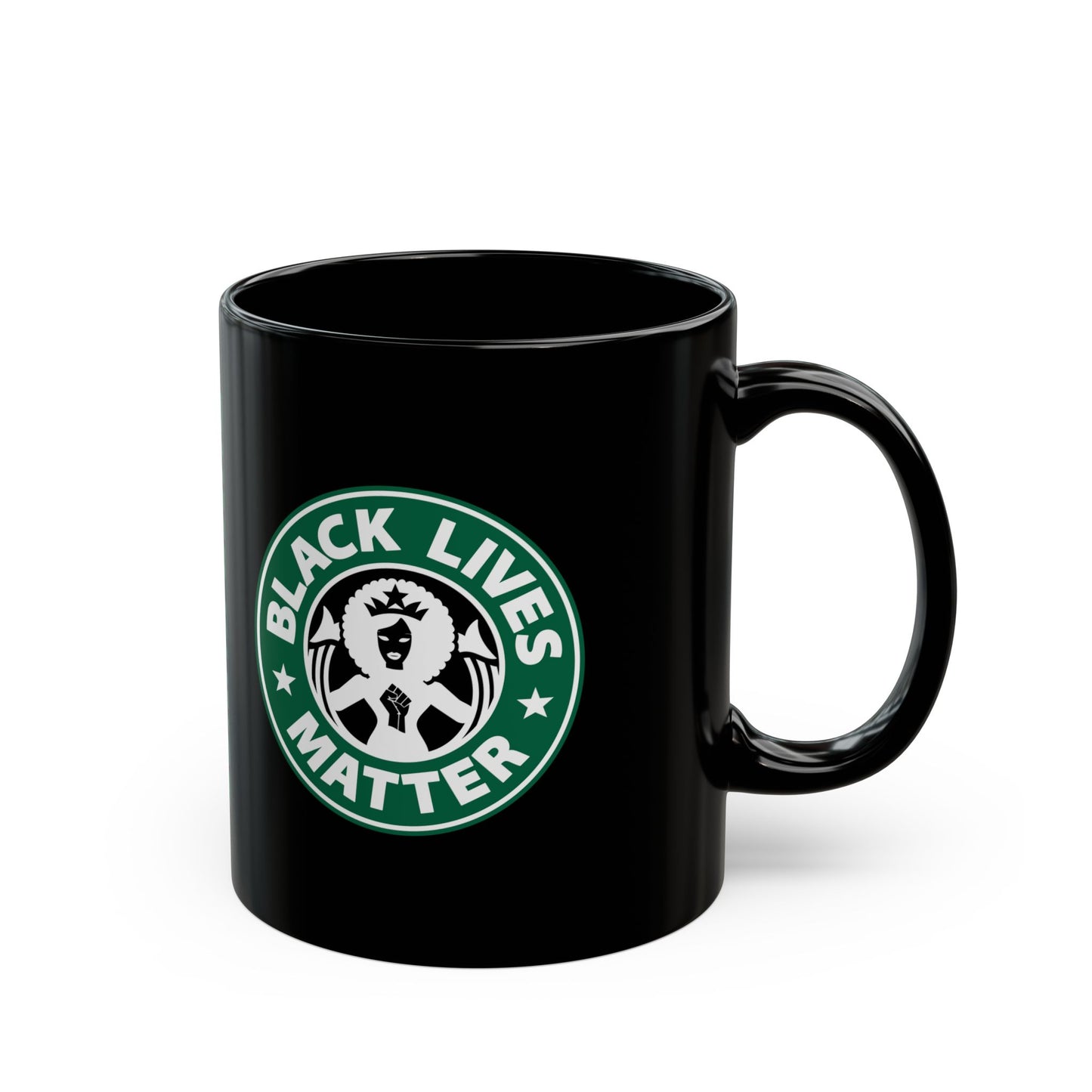 DK2: We'll Take Our Coffee Black - Ceramic Coffee Mugs