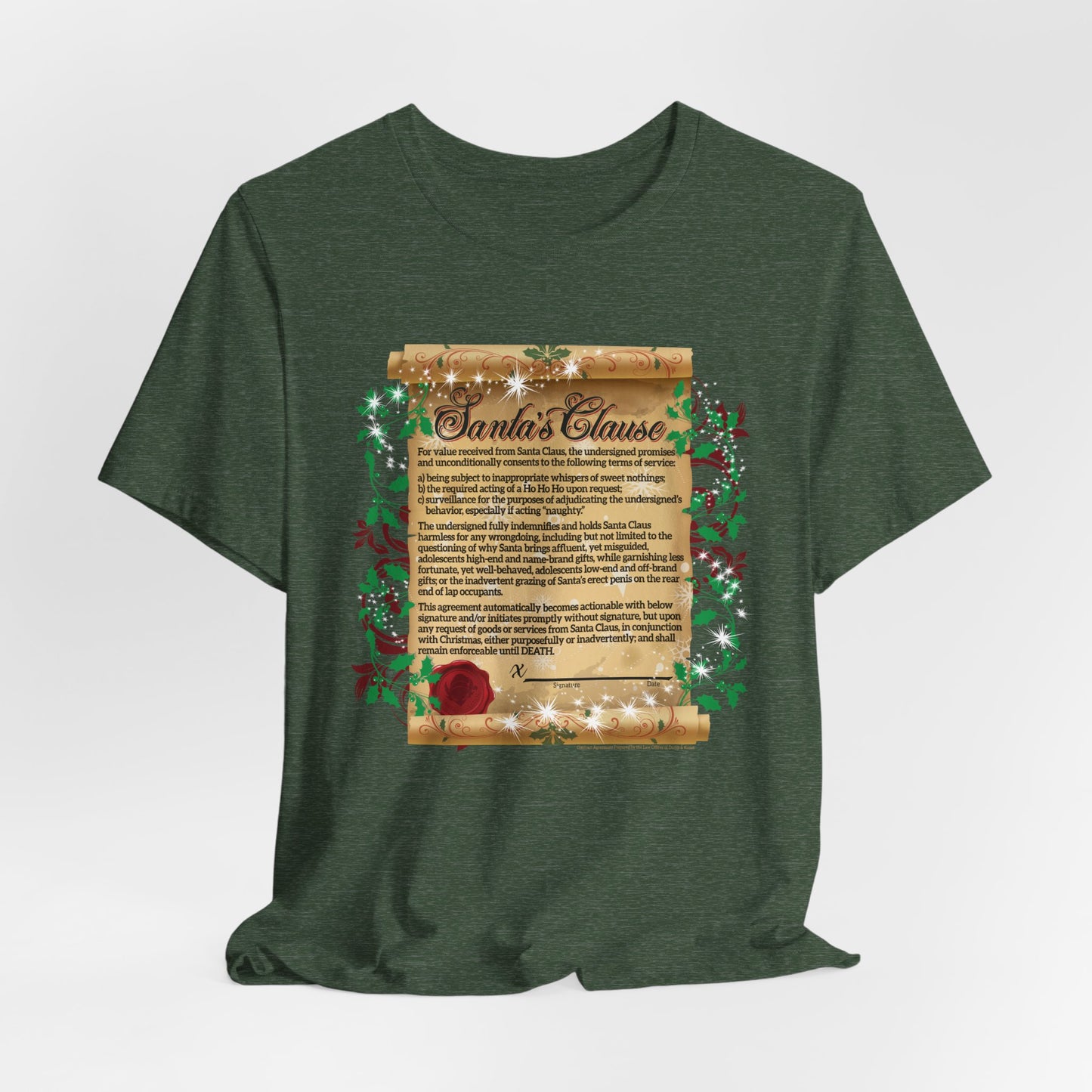 DK35: Santa's Clause - Unisex S/S T-Shirt