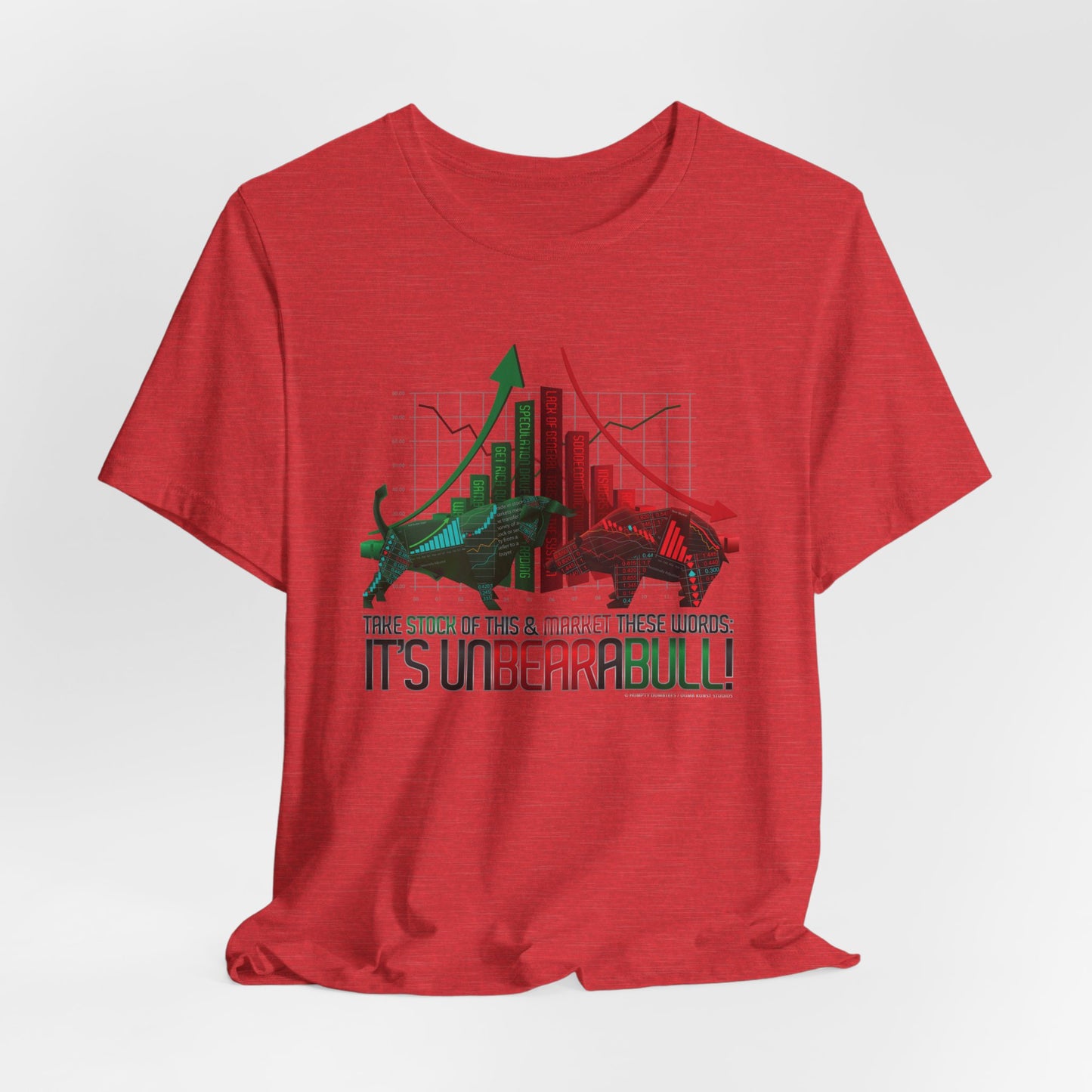 DK175: UnBearABullShit! - Unisex S/S T-Shirt
