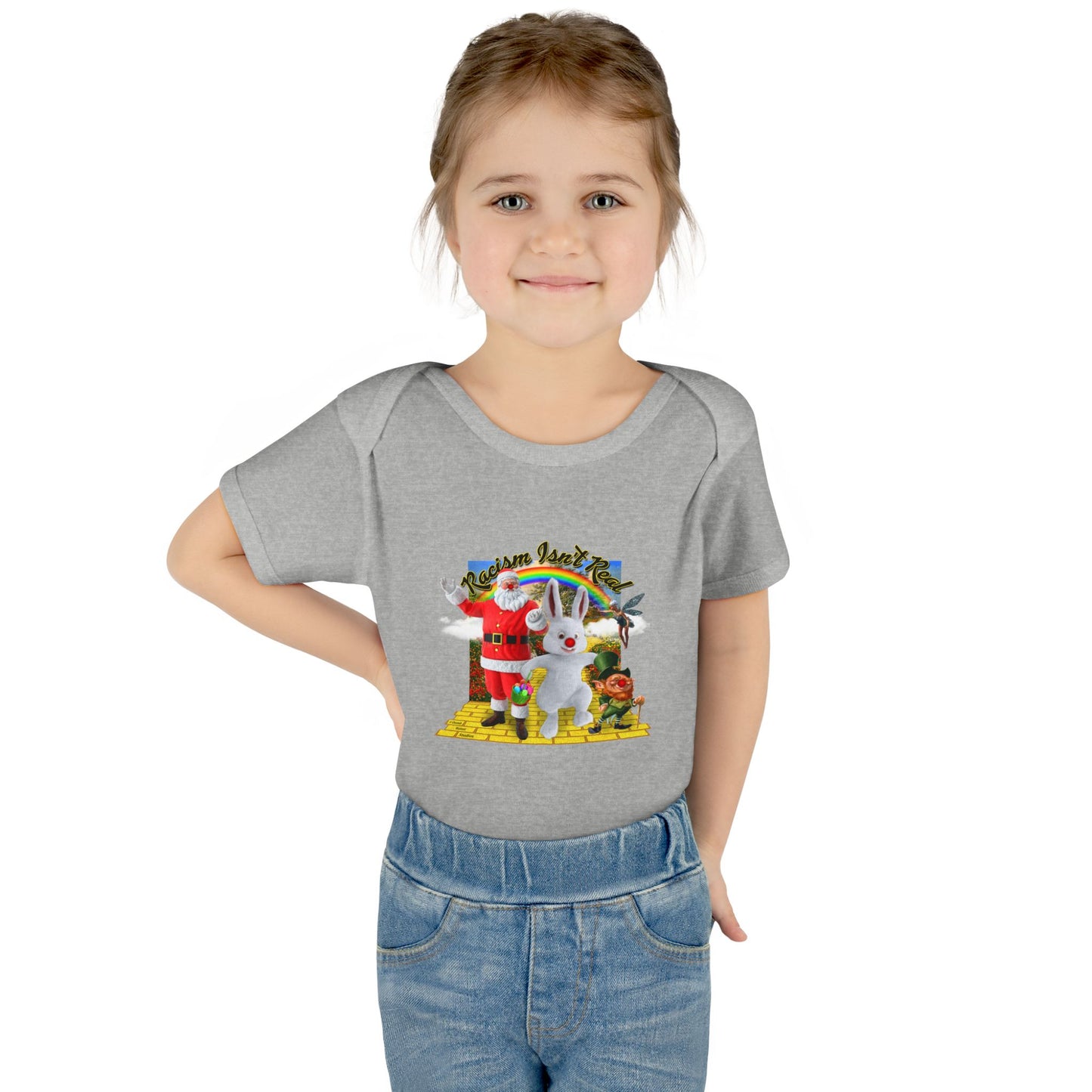 DK68: Racism Isn't Real - Infant Sized Onsie