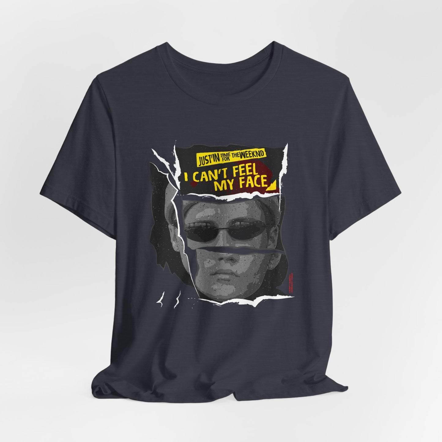 DK202: Can't Feel My Face - Unisex S/S T-Shirt