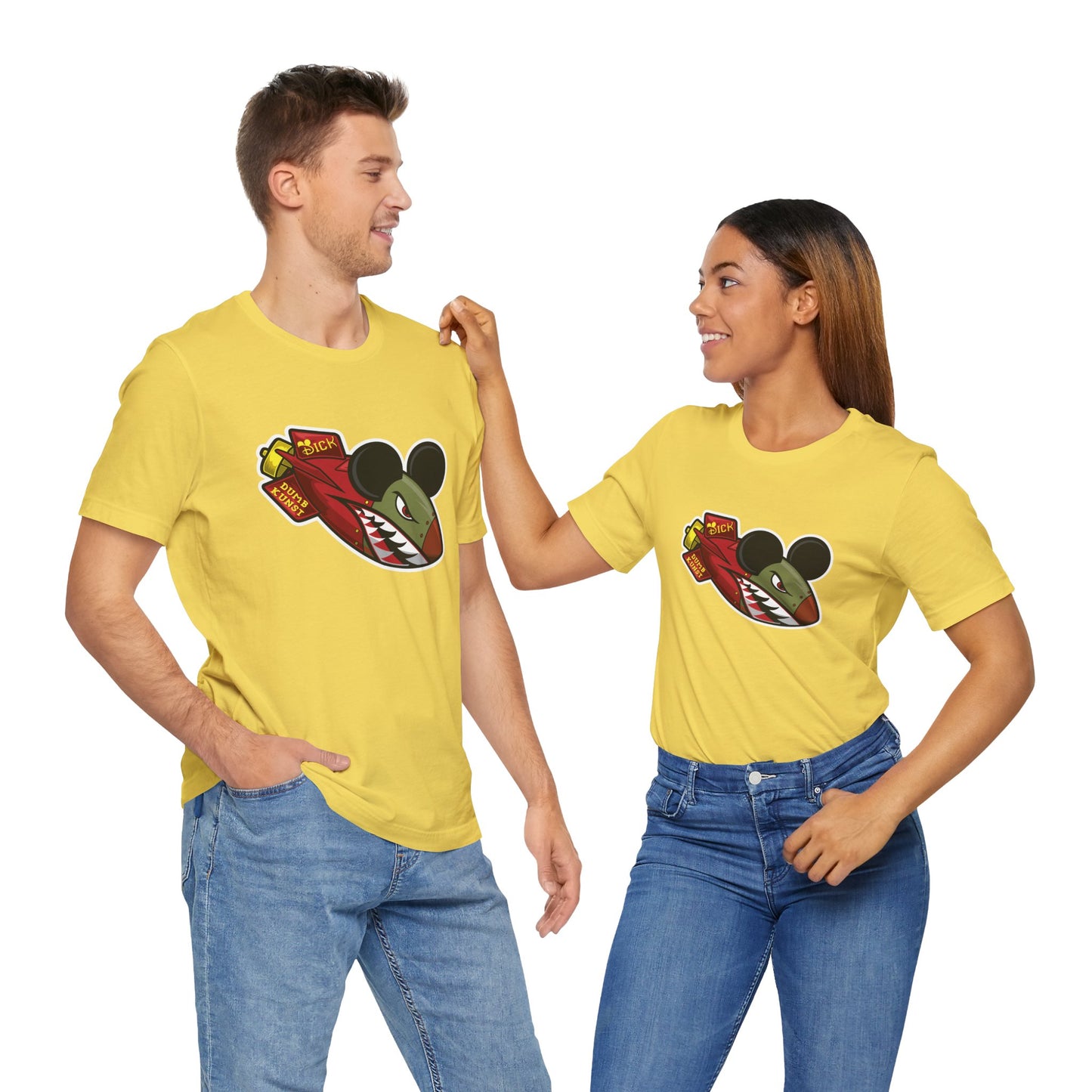 DK181: Dickey Mouse - Unisex S/S T-Shirt