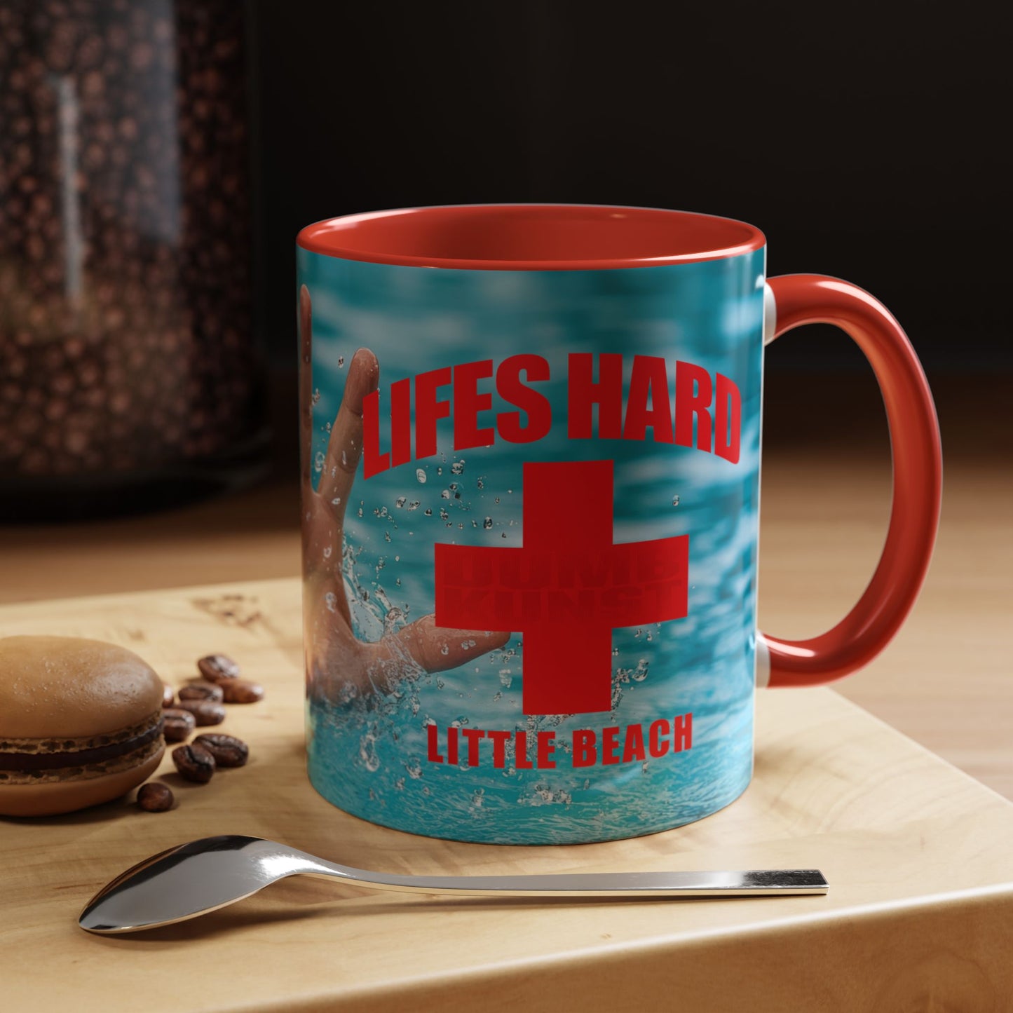 DK42: LIFESHARD - Little Beach - Ceramic Coffee Mugs