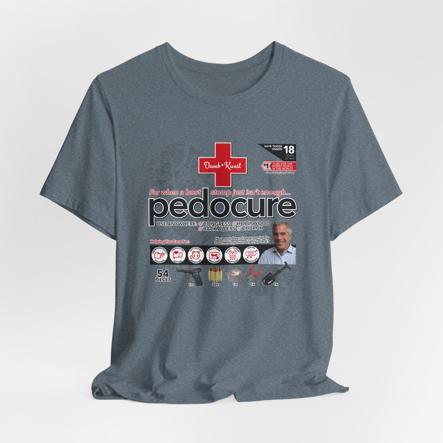 DK82: Pedocured - Unisex S/S T-Shirt