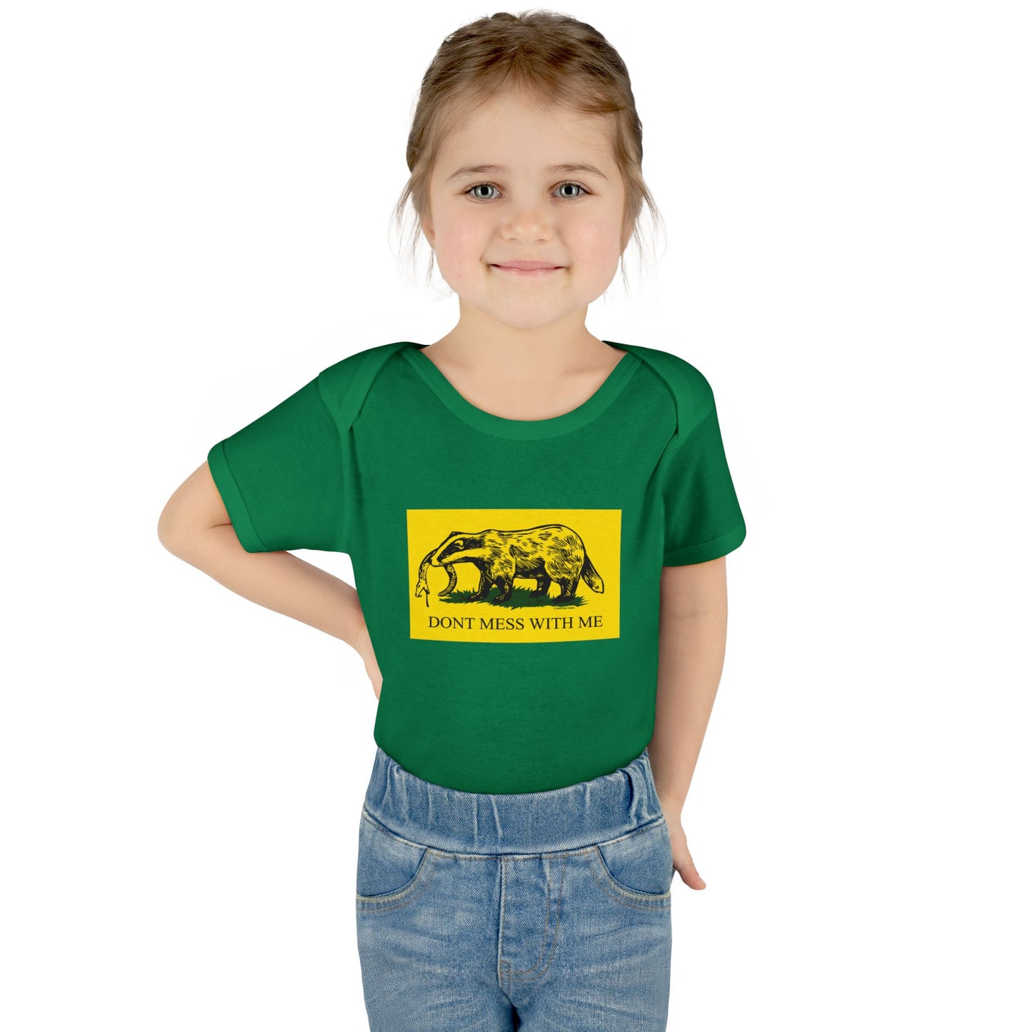 DK14: Honey Badger Don't Give A Fuck - Infant Sized Onsie