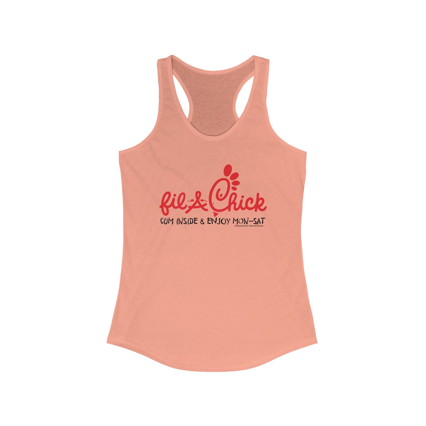 DK87: Fil-A-Chick - Ladies Racerback Tank