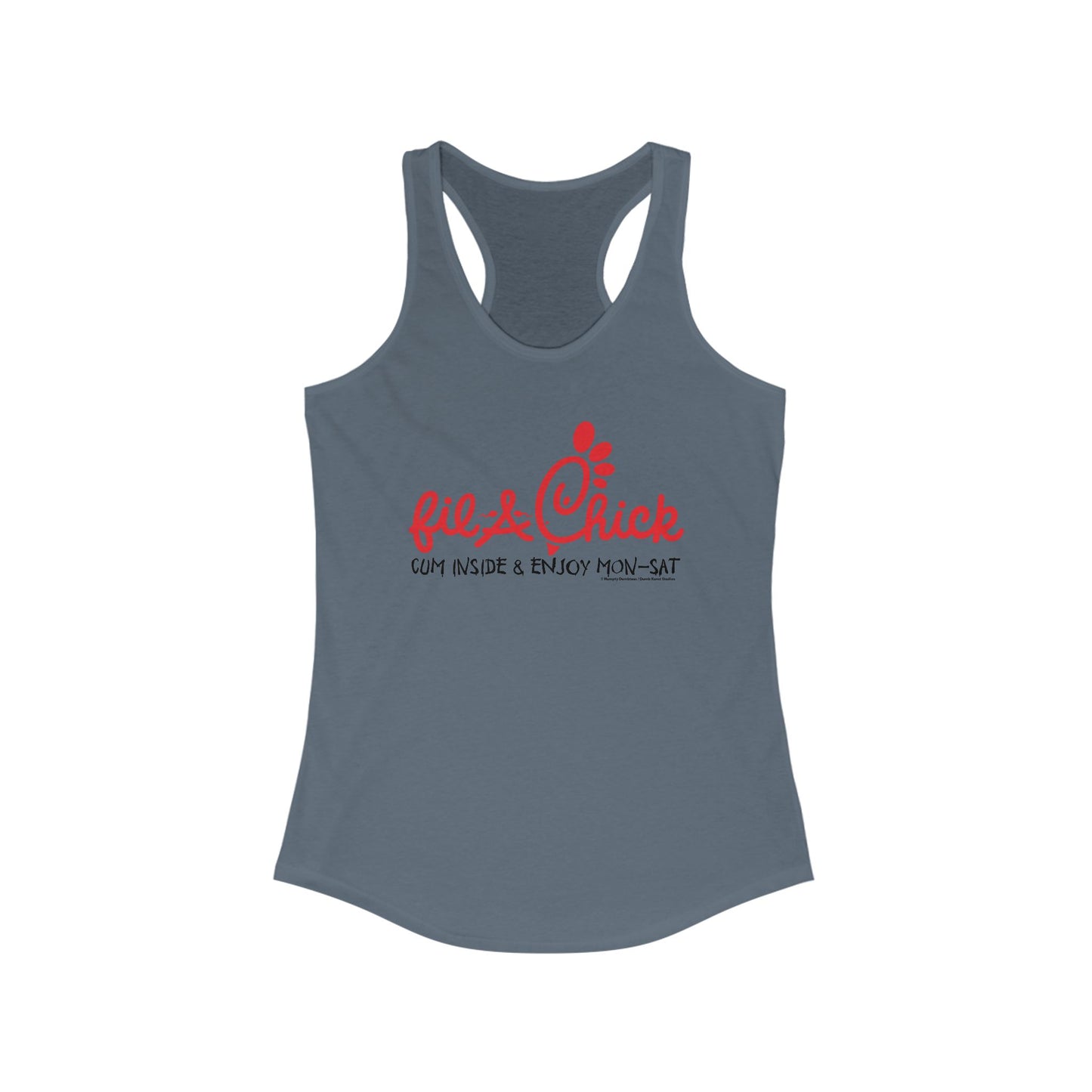 DK87: Fil-A-Chick - Ladies Racerback Tank