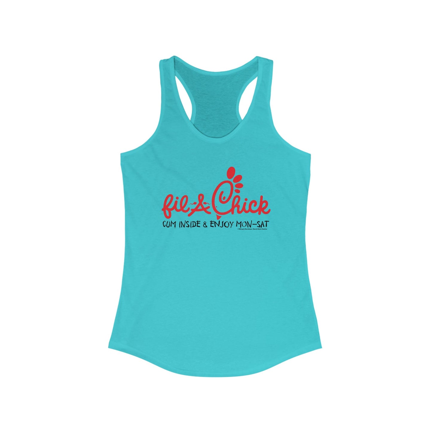 DK87: Fil-A-Chick - Ladies Racerback Tank
