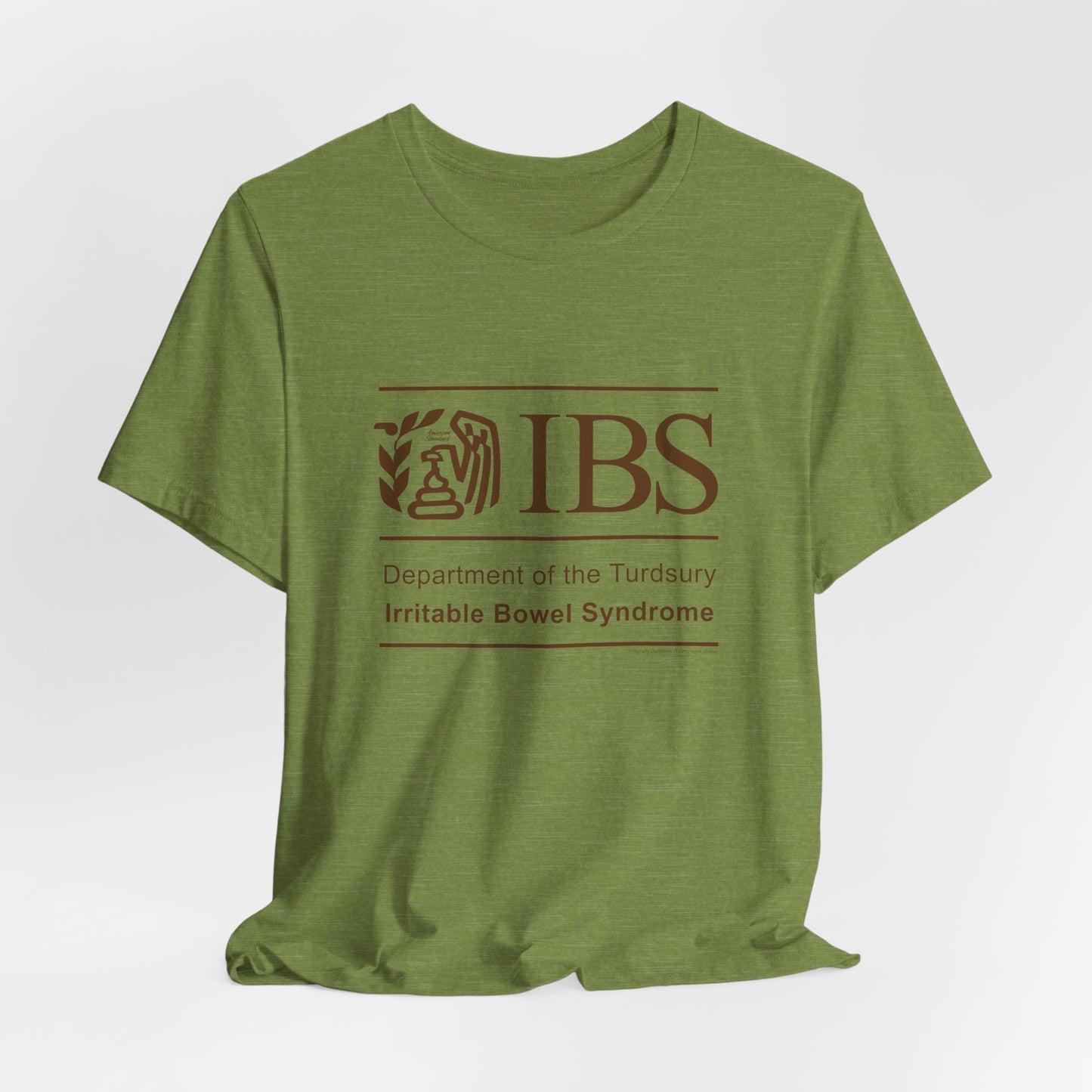 DK71: Dept. of Turdsury's IBS - Unisex S/S T-Shirt