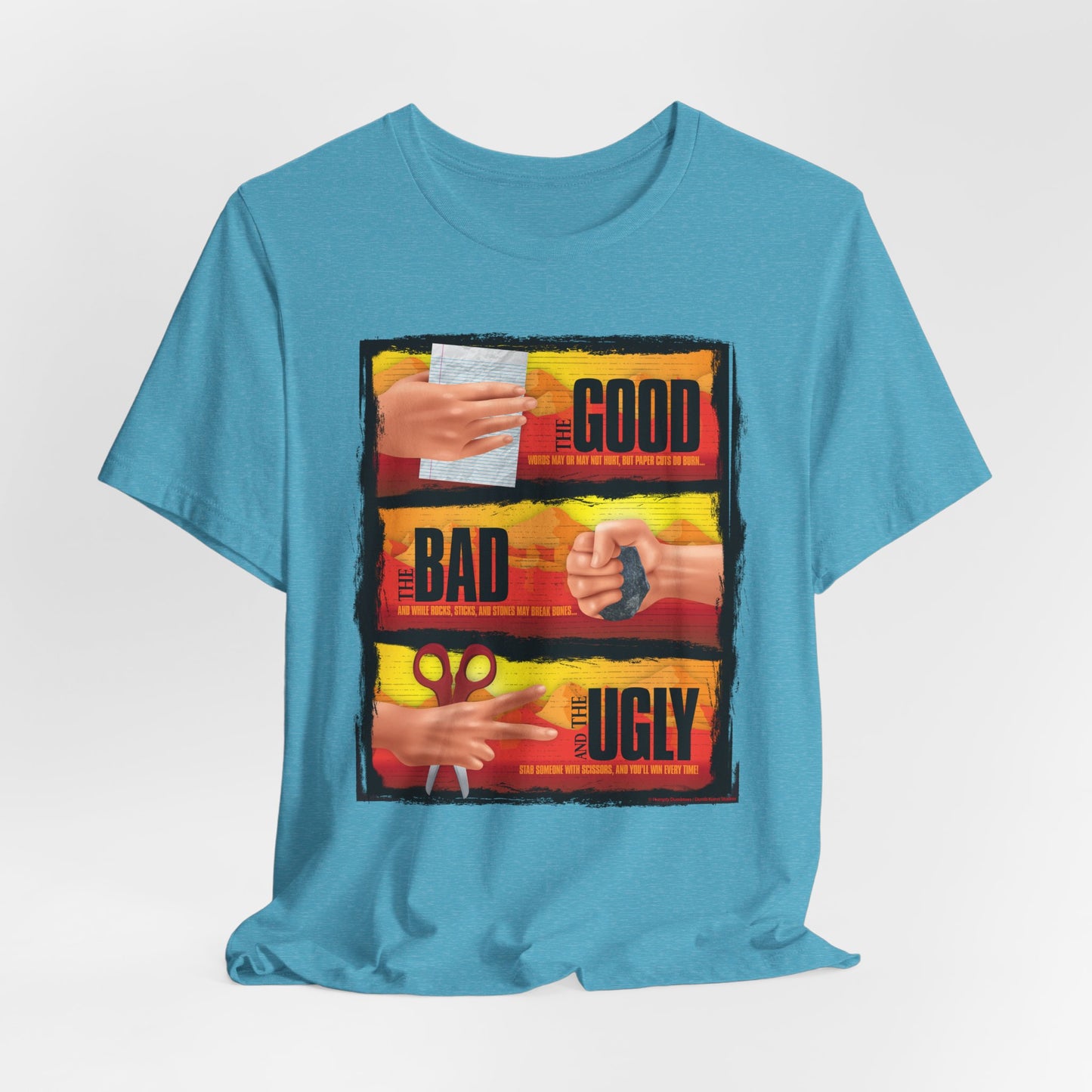 DK173: Roshambo Gone Wild West - Unisex S/S T-Shirt