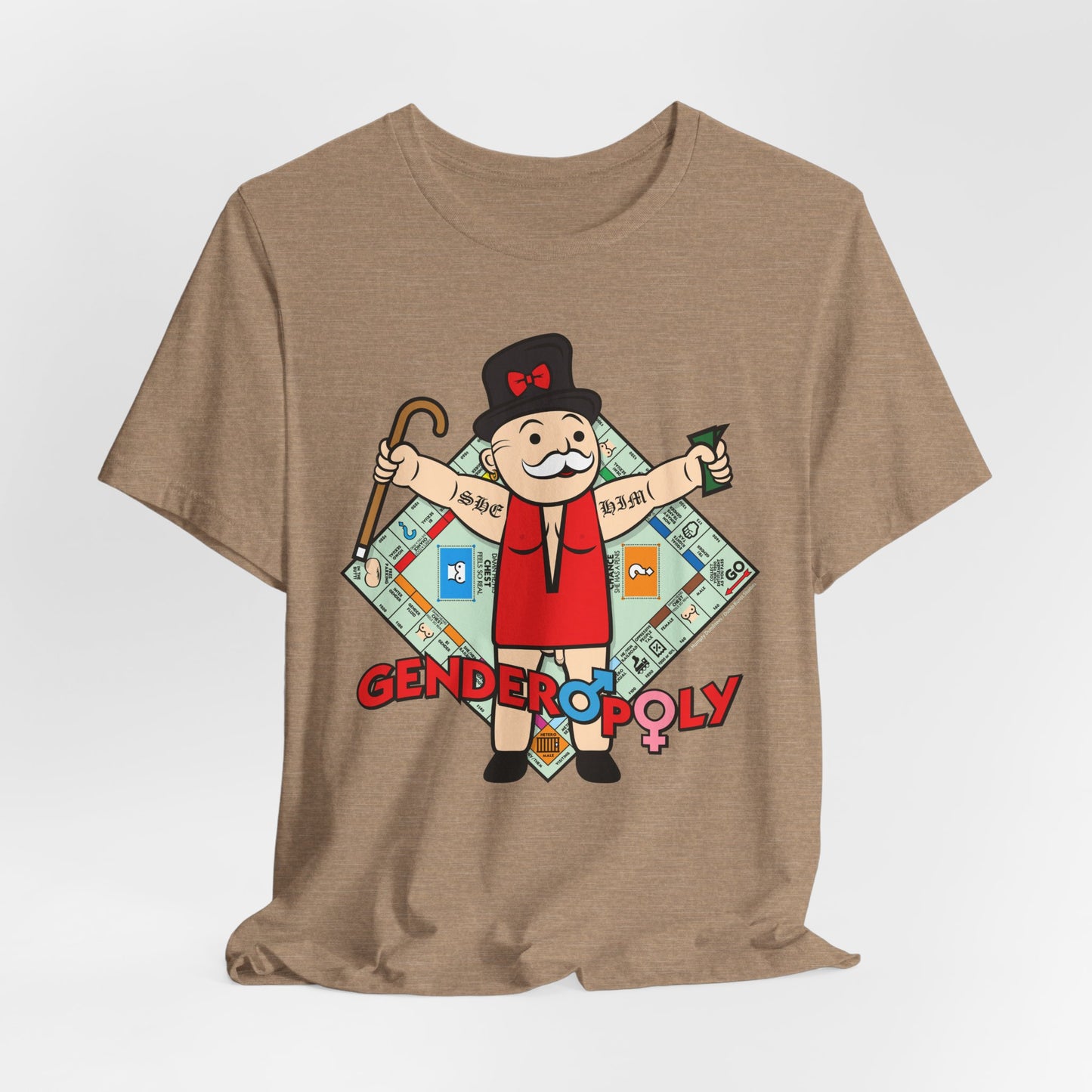 DK142: Genderopoly - Unisex S/S T-Shirt