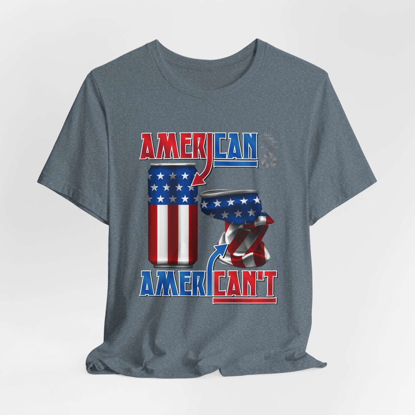 DK166: American't Recycling - Unisex S/S T-Shirt