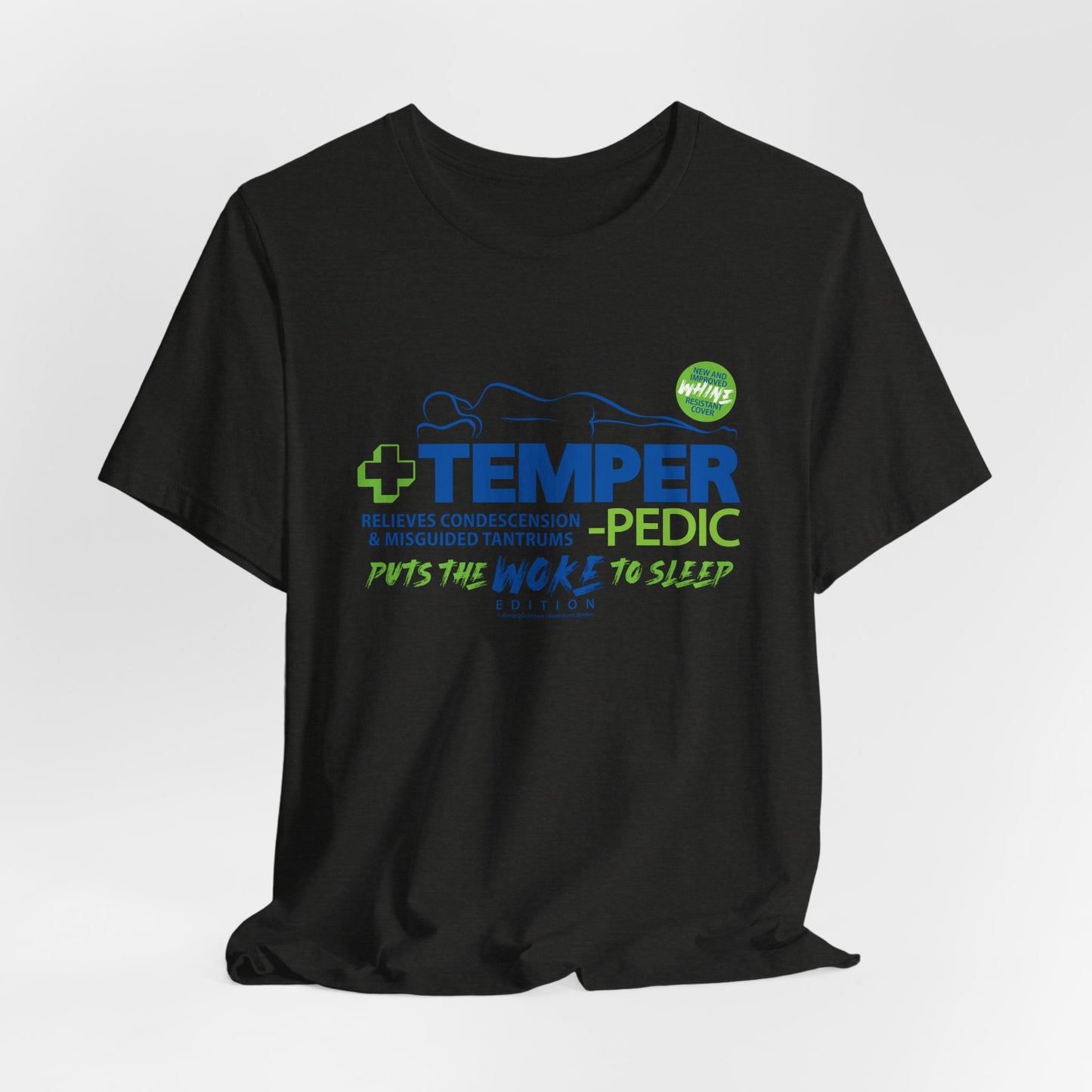 DK185: Temper-pedic - Unisex S/S T-Shirt