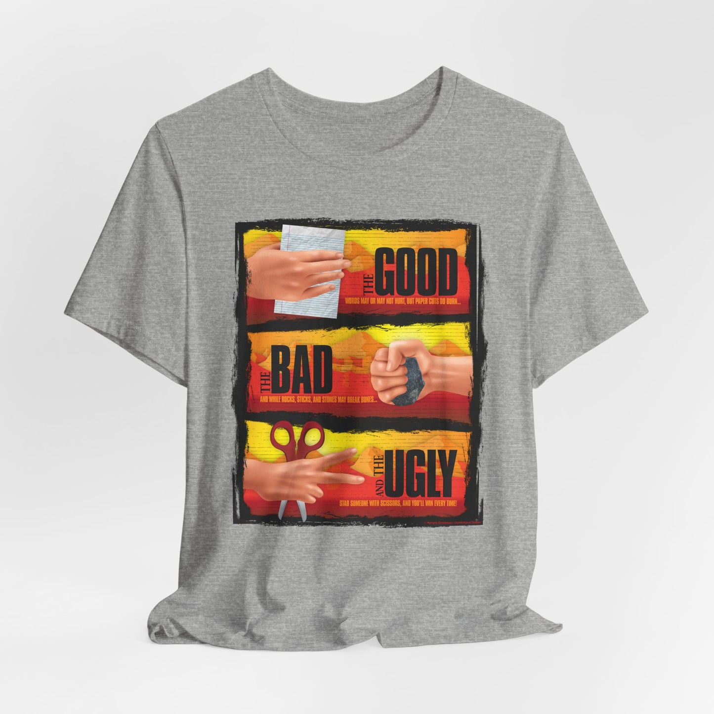 DK173: Roshambo Gone Wild West - Unisex S/S T-Shirt