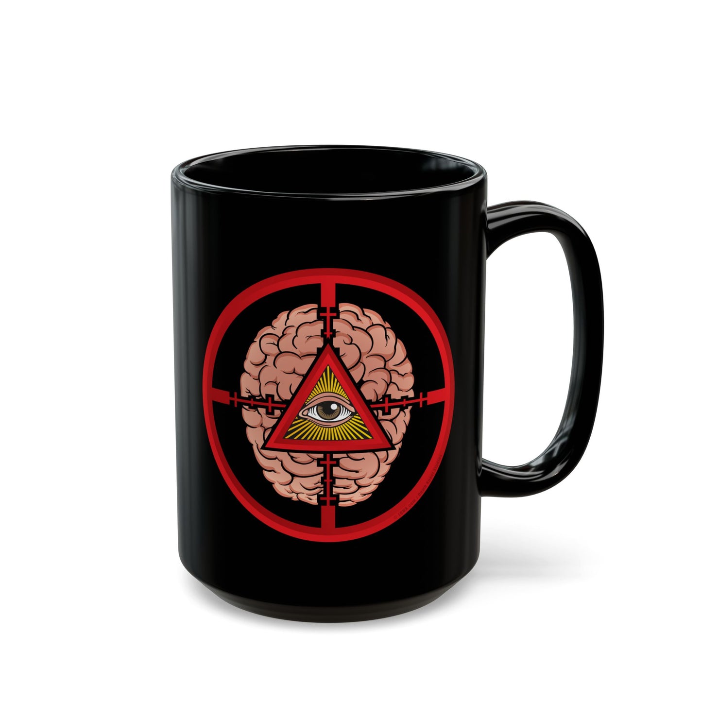 DK41: The Cluttered Mind - Ceramic Coffee Mugs