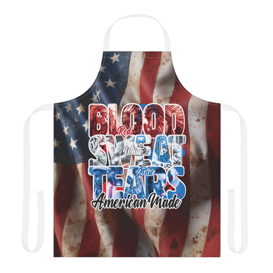 DK222: Blood Sweat Tears - Twill Kitchen Apron