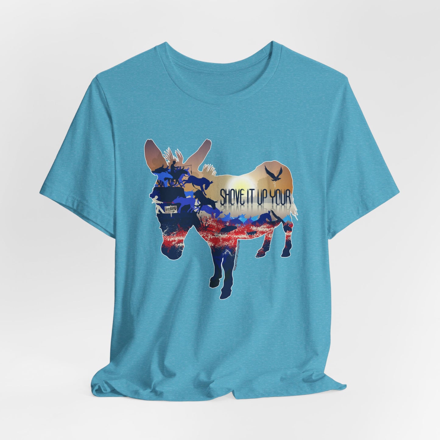 DK85: Shove It Up Your - Unisex S/S T-Shirt
