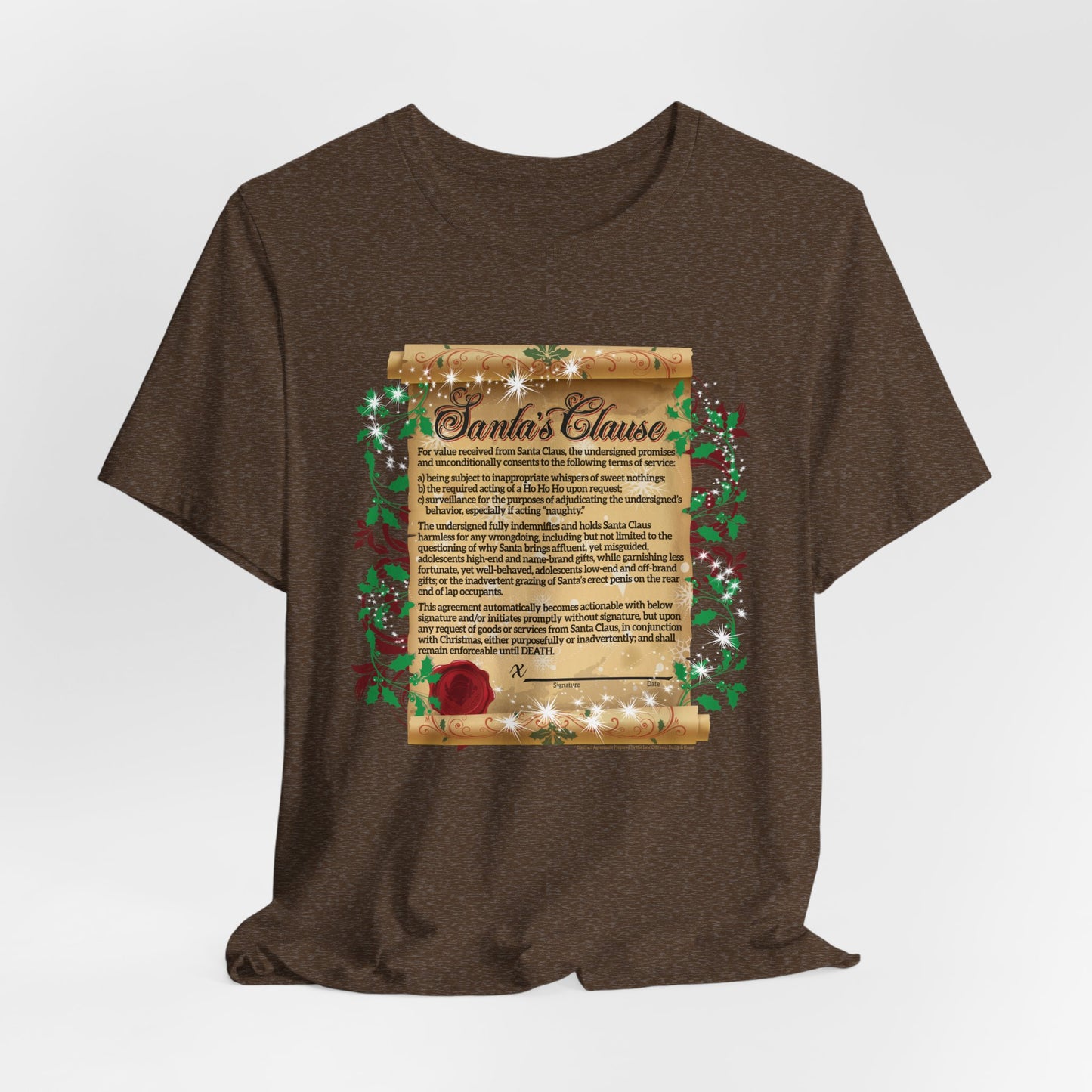 DK35: Santa's Clause - Unisex S/S T-Shirt