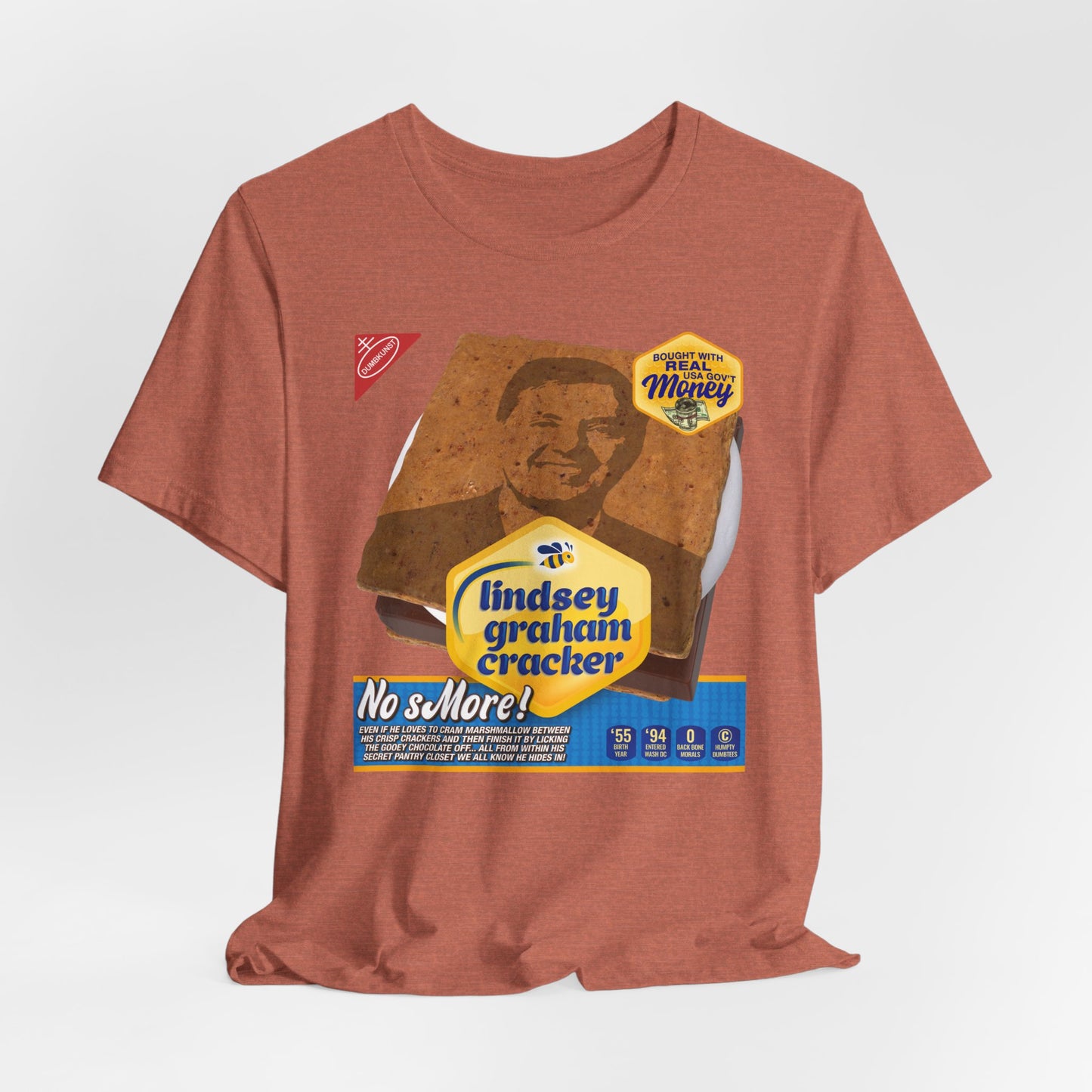 DK135: Graham Cracker - Unisex S/S T-Shirt